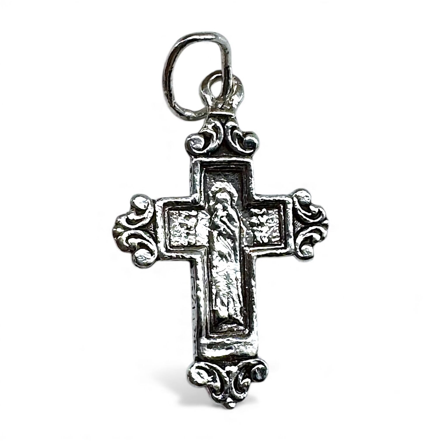 Срібна підвіска без вставки