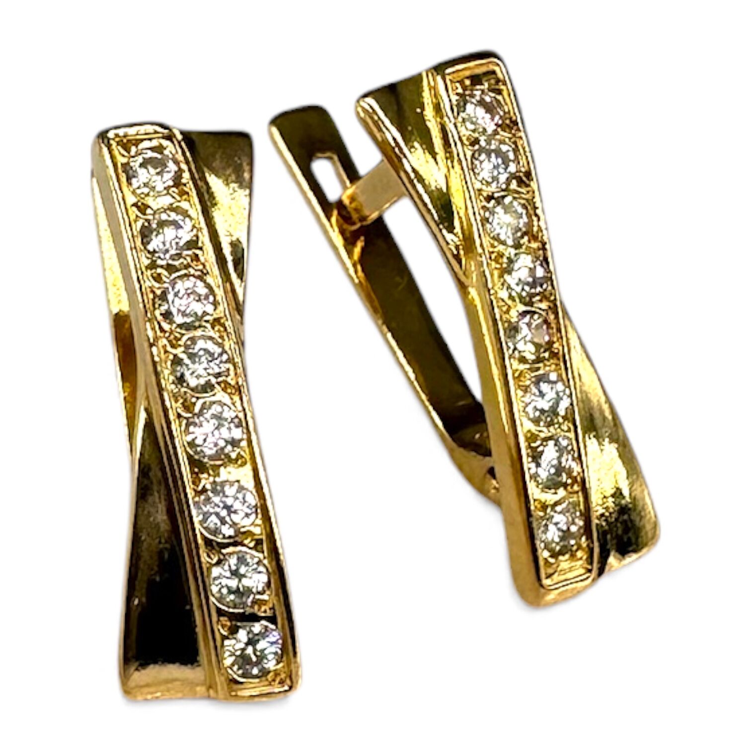 Золотые серьги