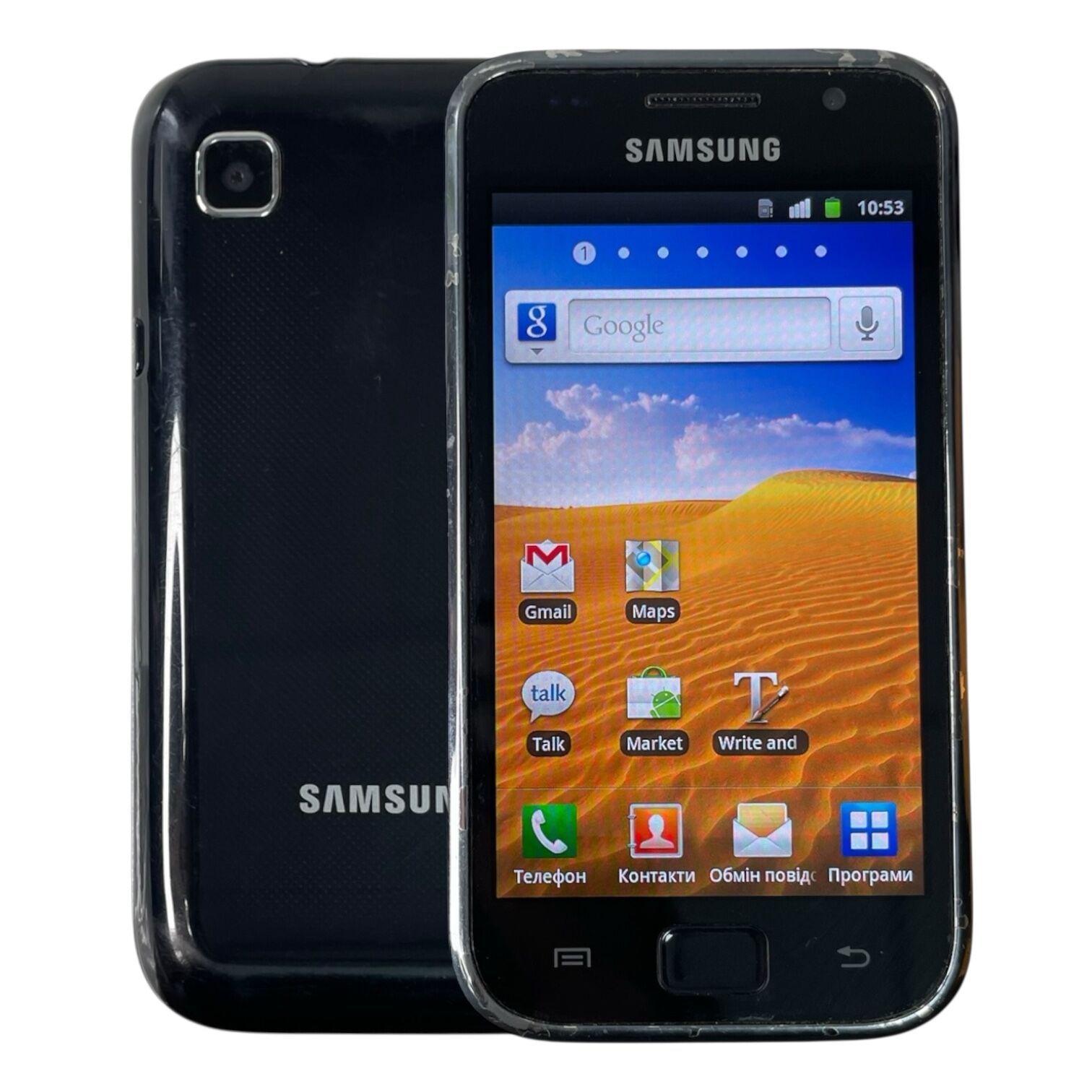 Смартфон Samsung Galaxy S 512Мb/8Gb