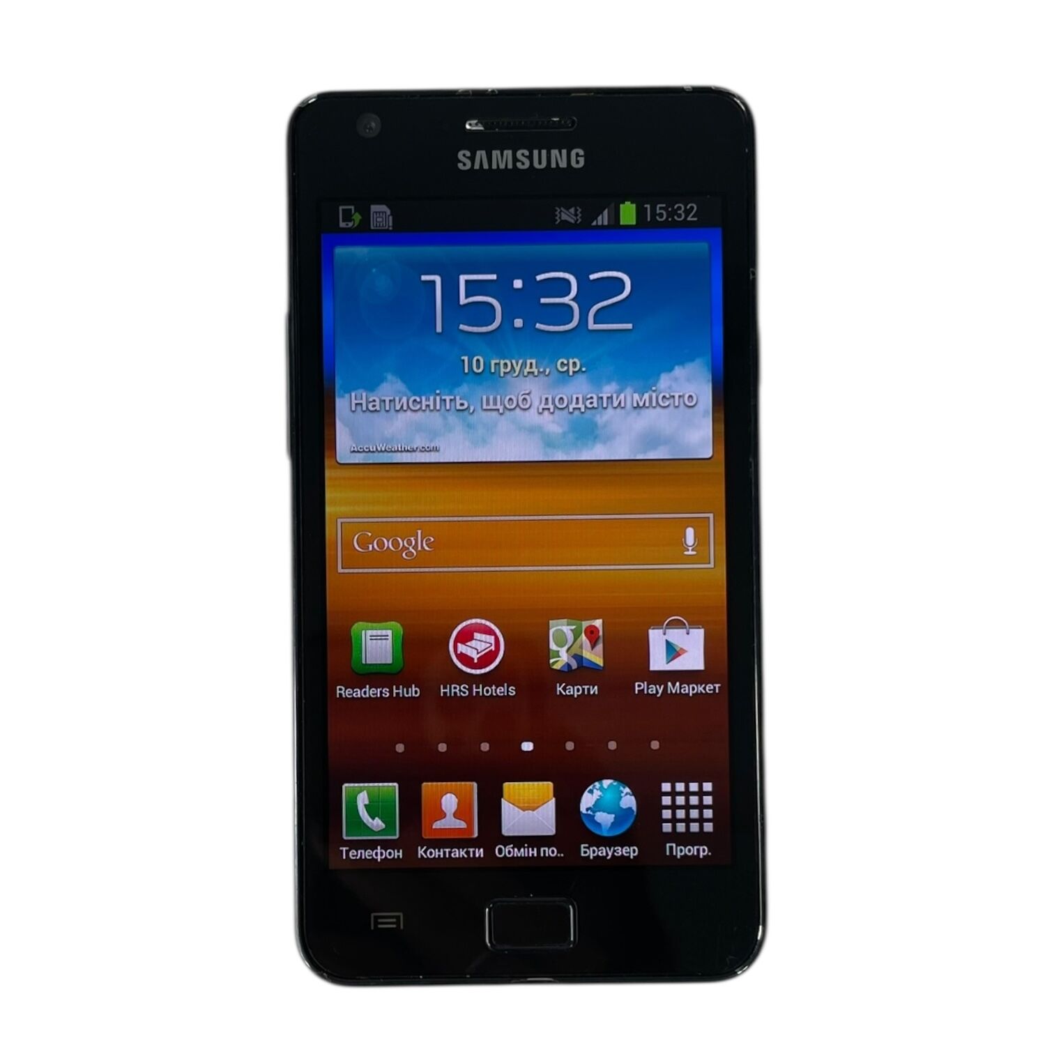 Смартфон Samsung S2 1/16гб