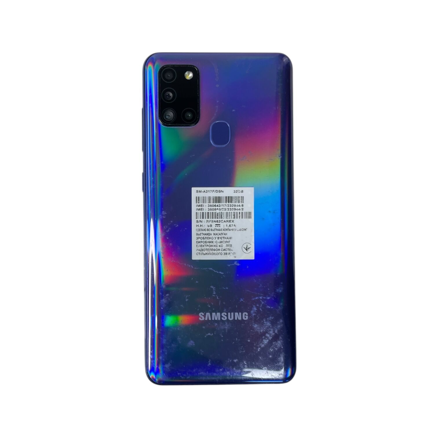 Смартфон Samsung Galaxy  A21s 3/32 ГБ