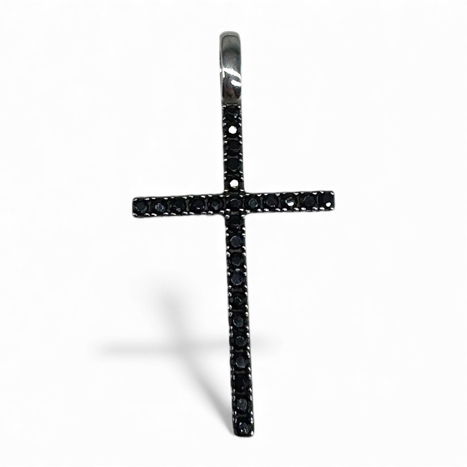 Серебрянная подвескас шпинелью