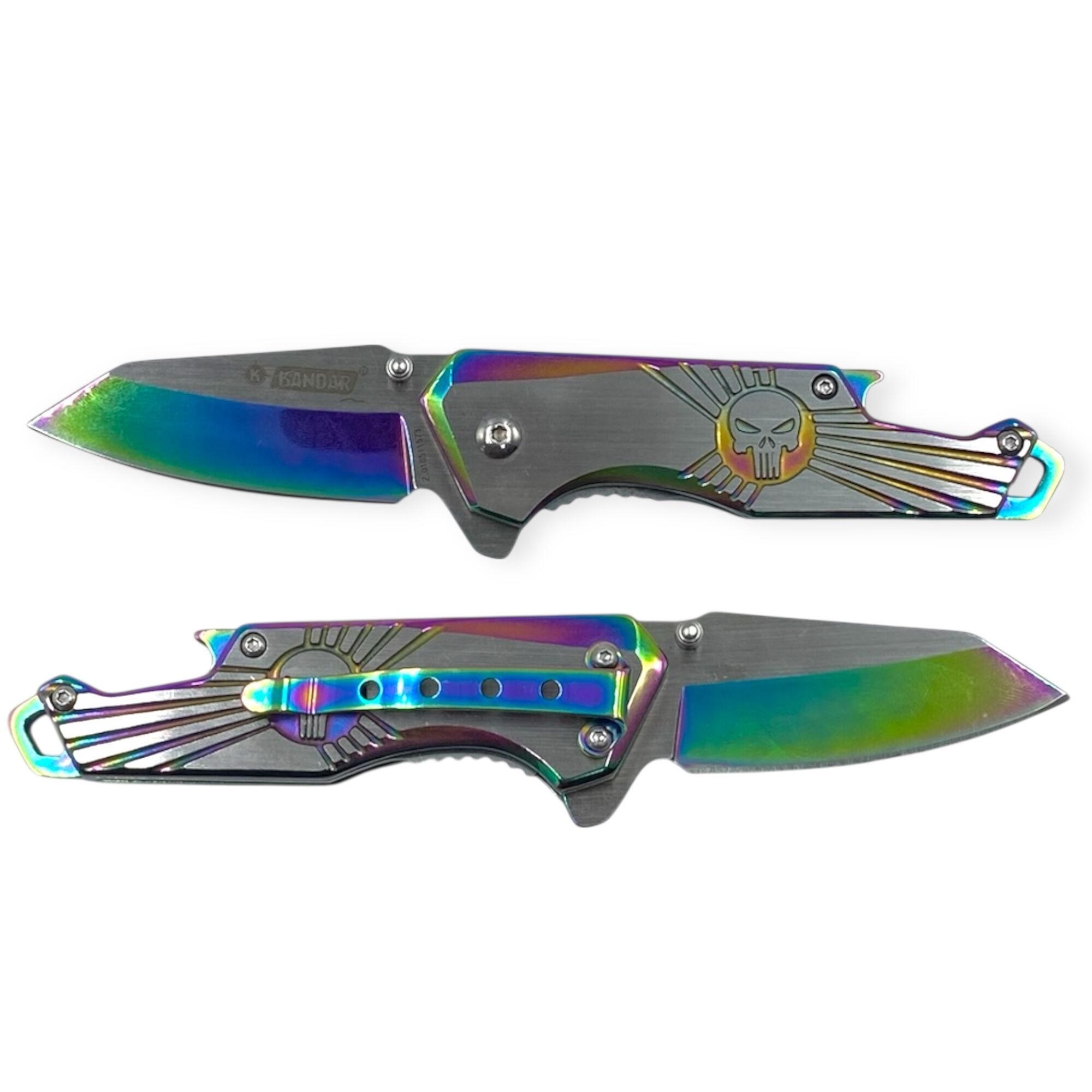 Ніж складний Kandar Skull Rainbow Z.018511573