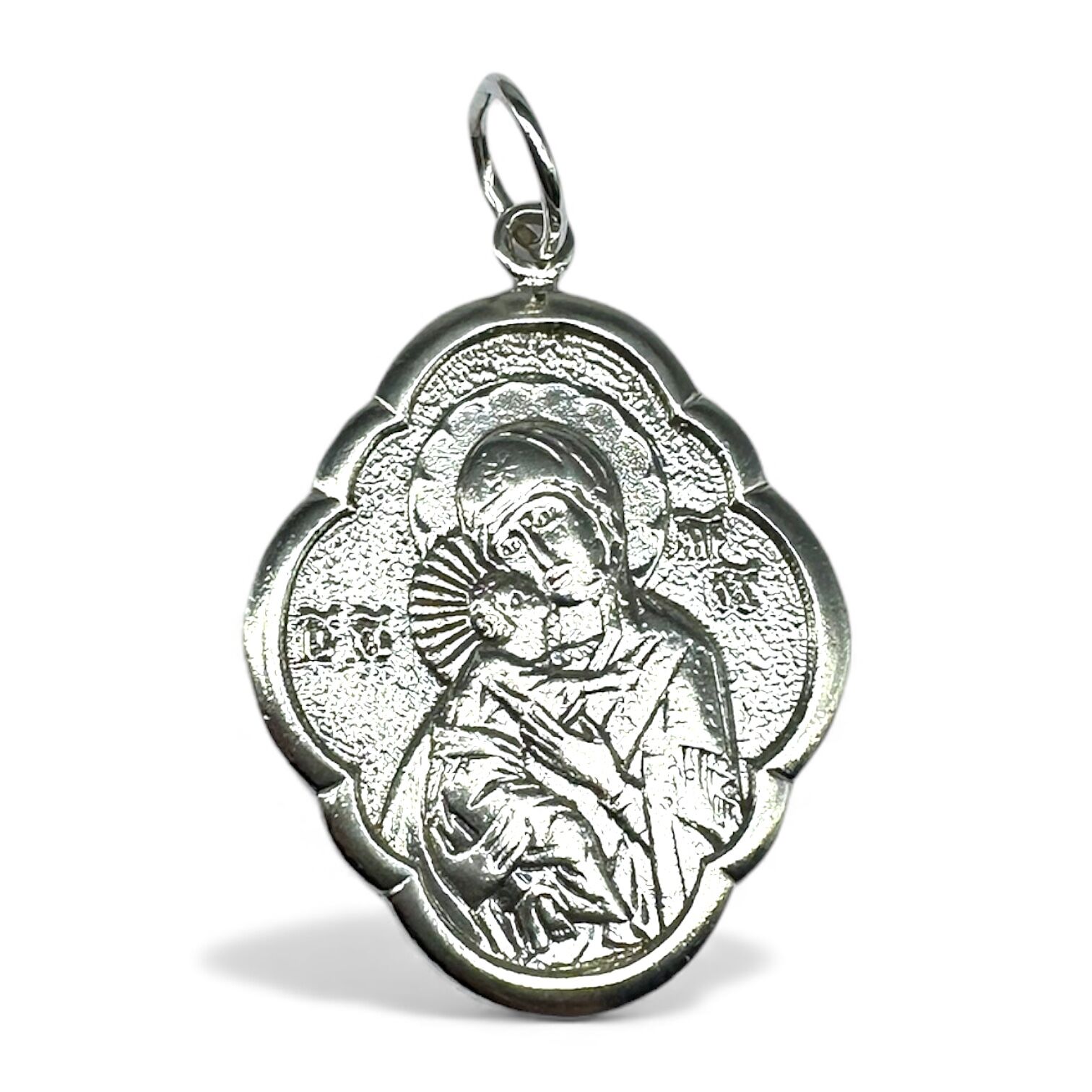 Срібна підвіска без вставки