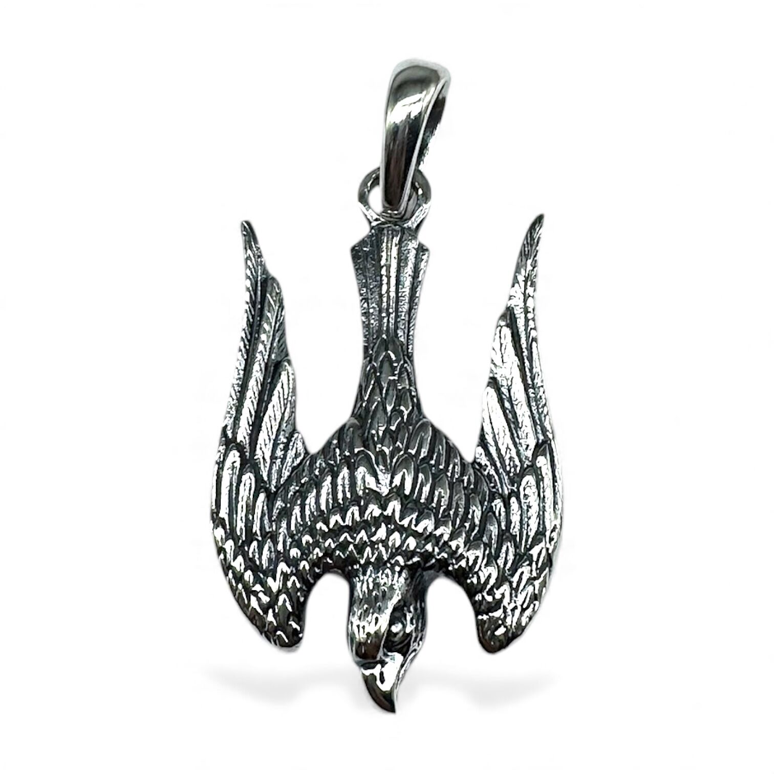 Срібна підвіска без вставок