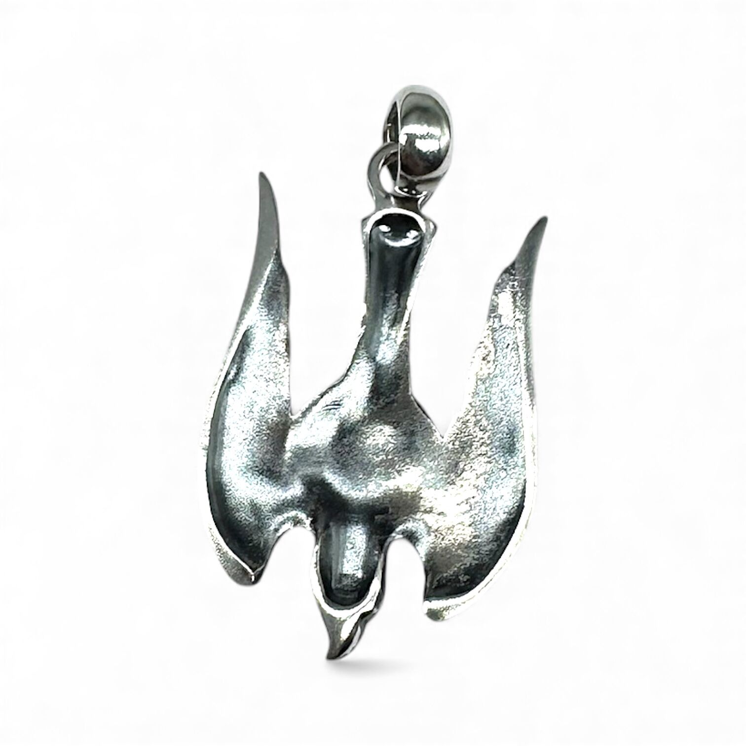 Срібна підвіска без вставок