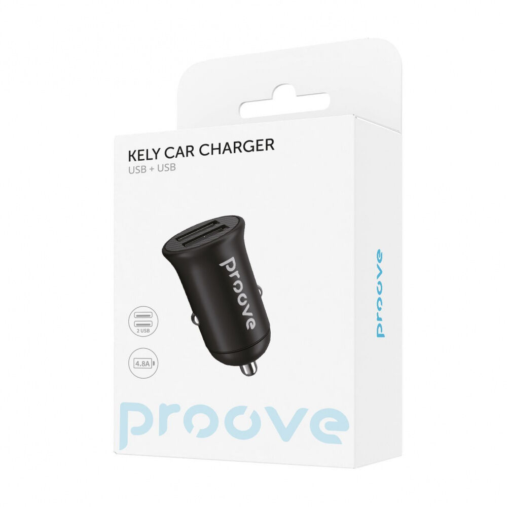 Авто адаптер Proove Kely Car Charger (2USB)