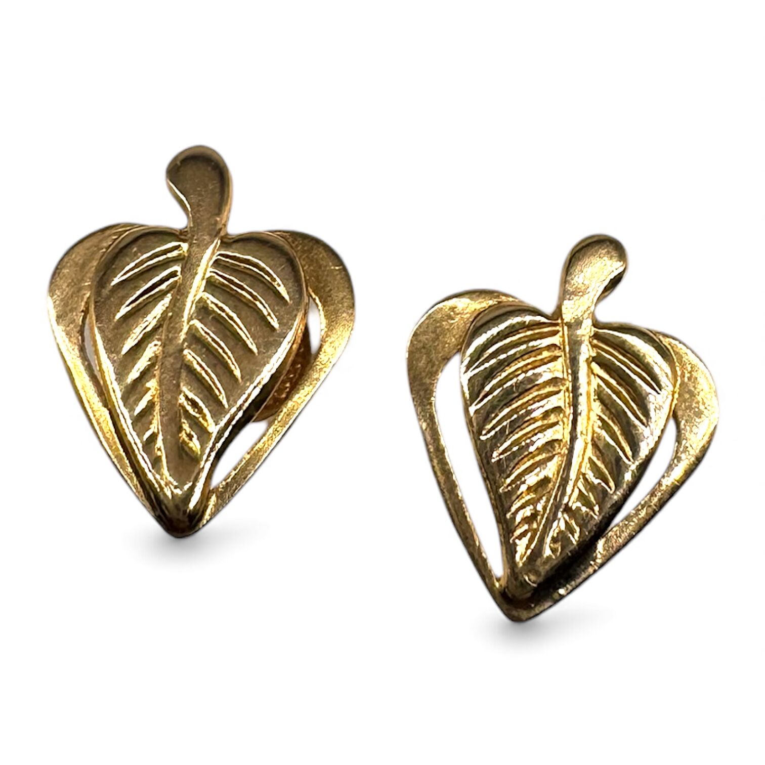 Золоті сережки без вставки