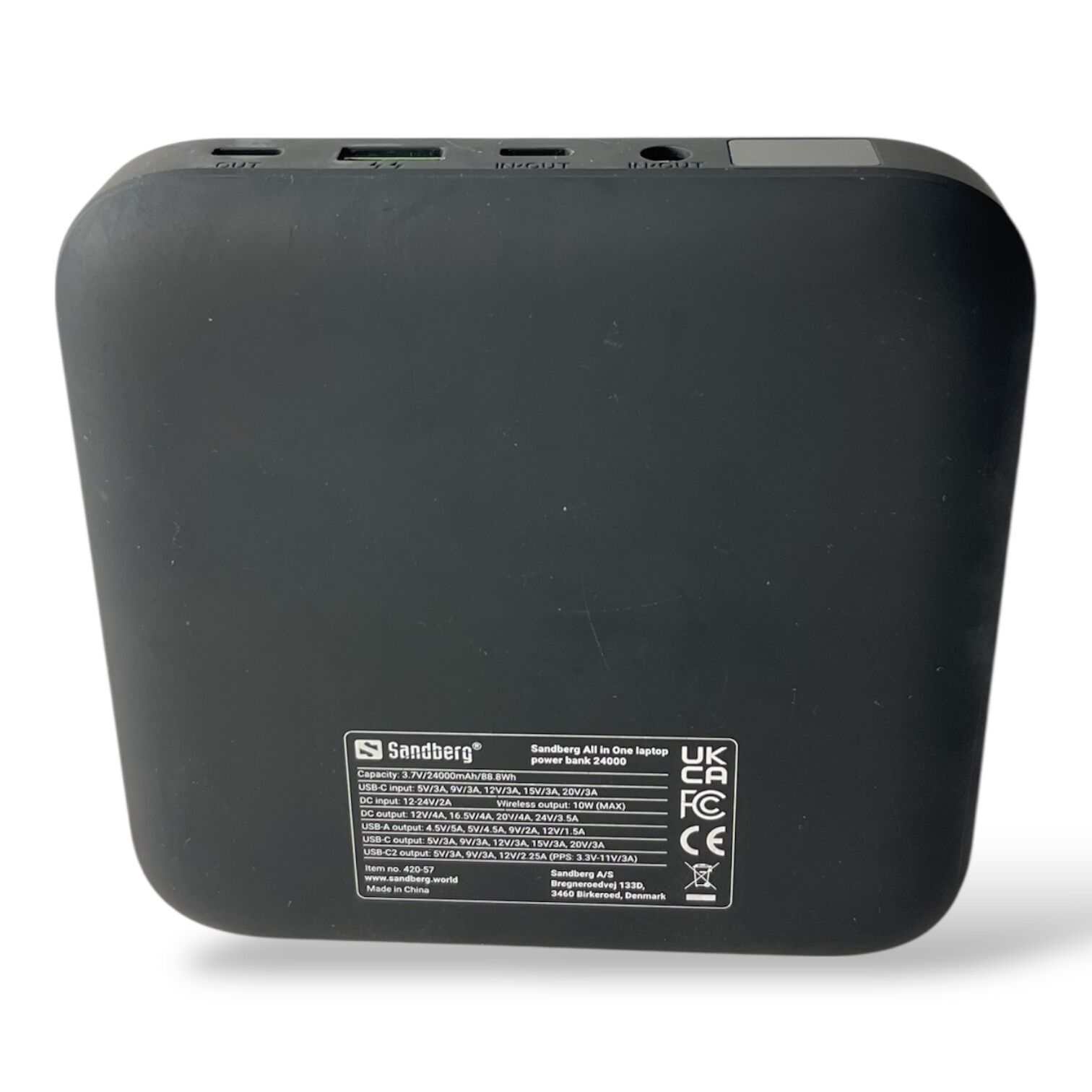 Повербанк Sandberg Laptop 24000 mAh