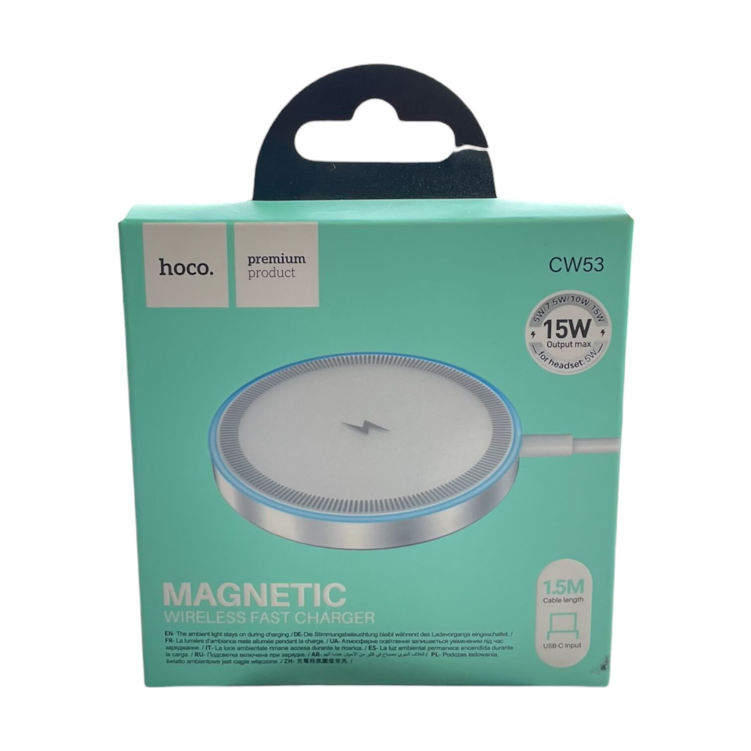 Бездротовий зарядний пристрій Hoco cw53