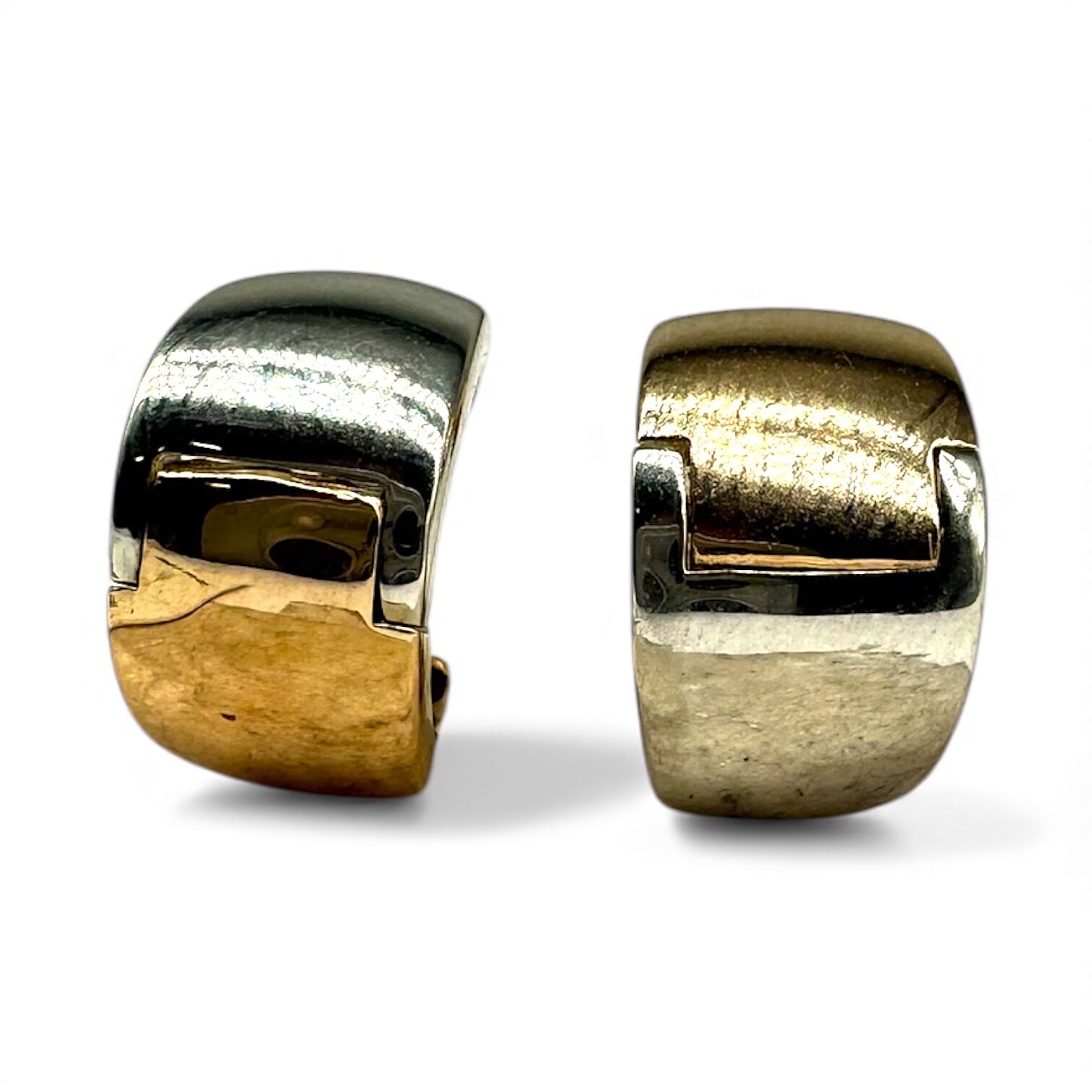 Золоті сережки без вставок