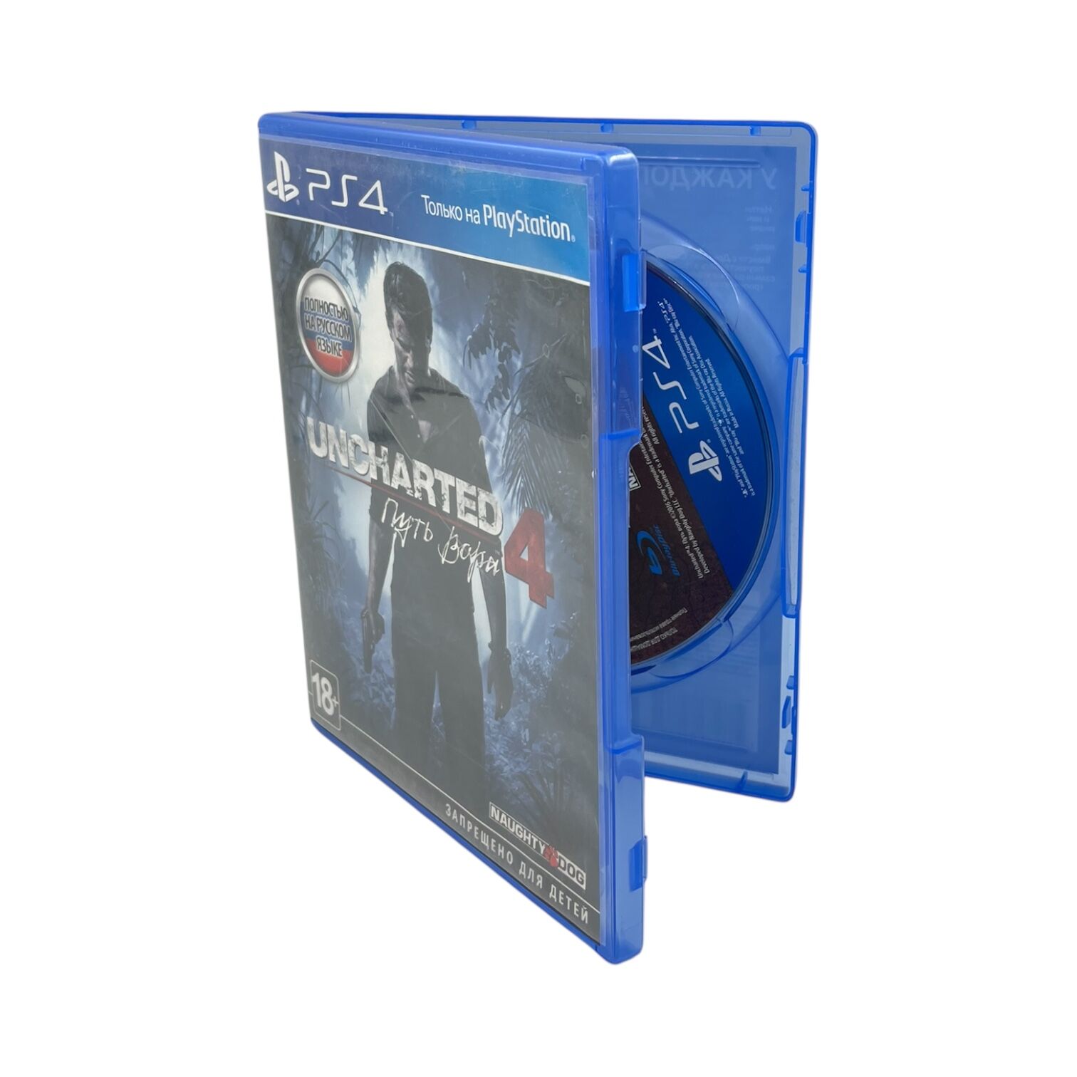 Диск Playstation 4 Uncharted 4