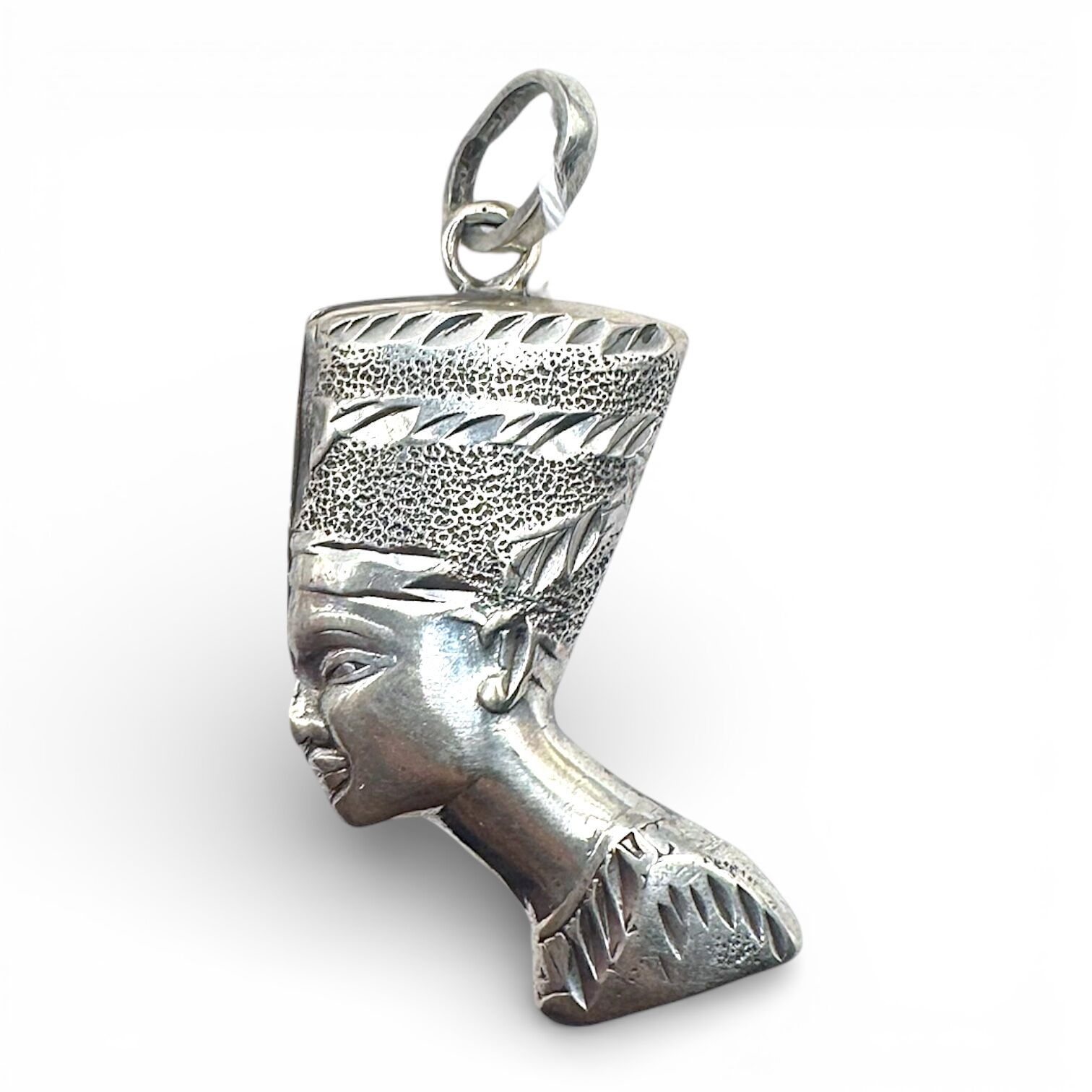 Срібна підвіска без вставки