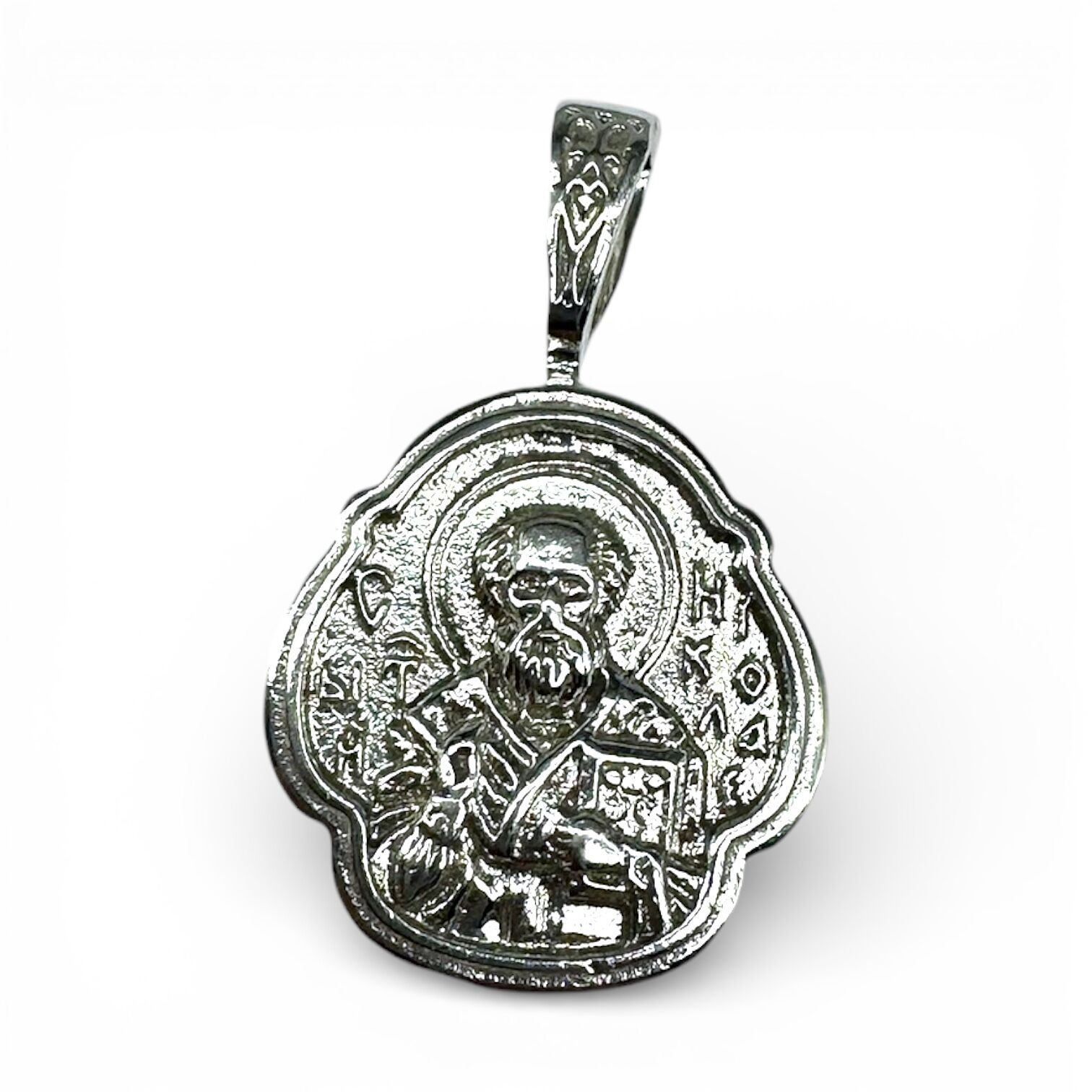 Срібна підвіска без вставок