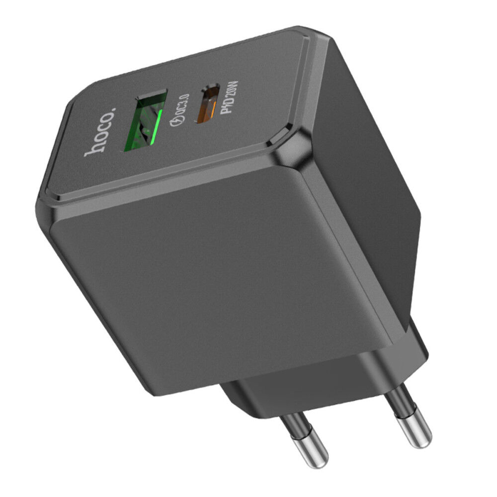 Мережевий адаптер Hoco CS14A PD20W+QC3.0