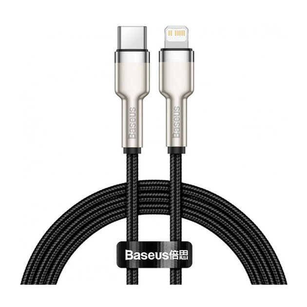 Кабель Baseus Cafule Metal Type-C to Lightning PD 20W