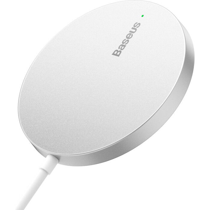 Бездротовий ЗП Baseus Simple Mini3 Magnetic Wireless Charger 15W