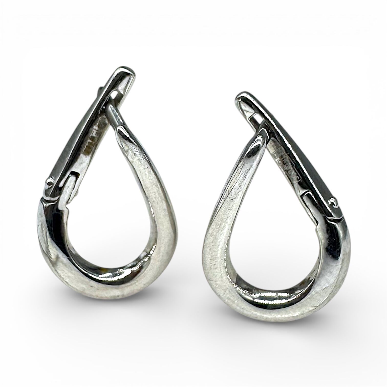 Золоті сережки без вставки