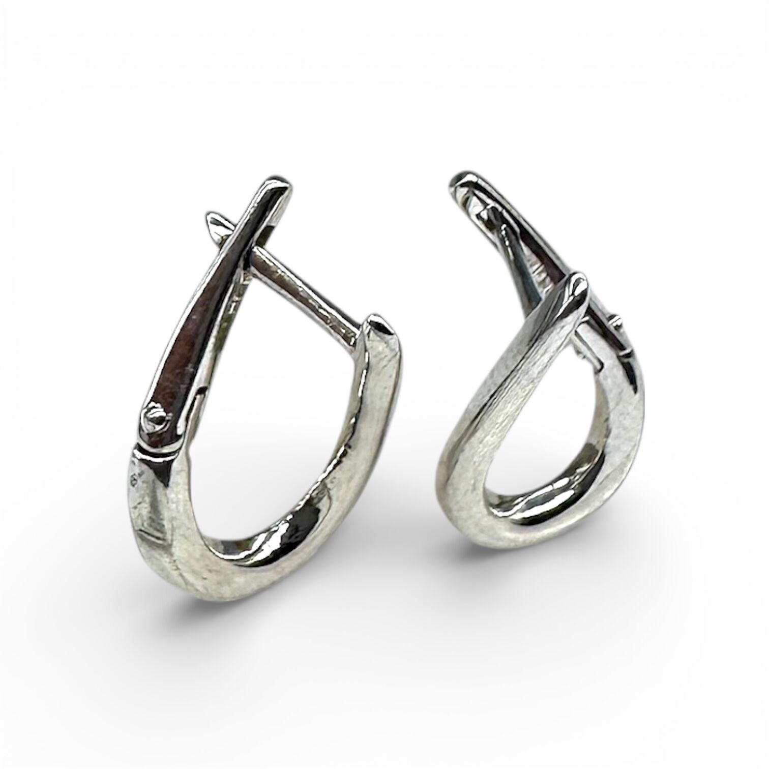 Золоті сережки без вставки