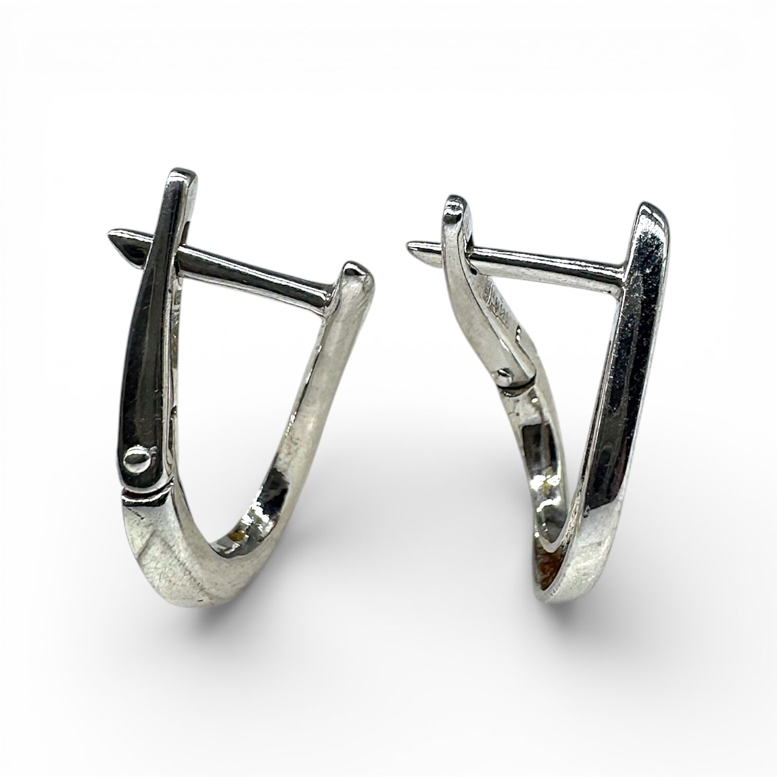 Золоті сережки без вставки