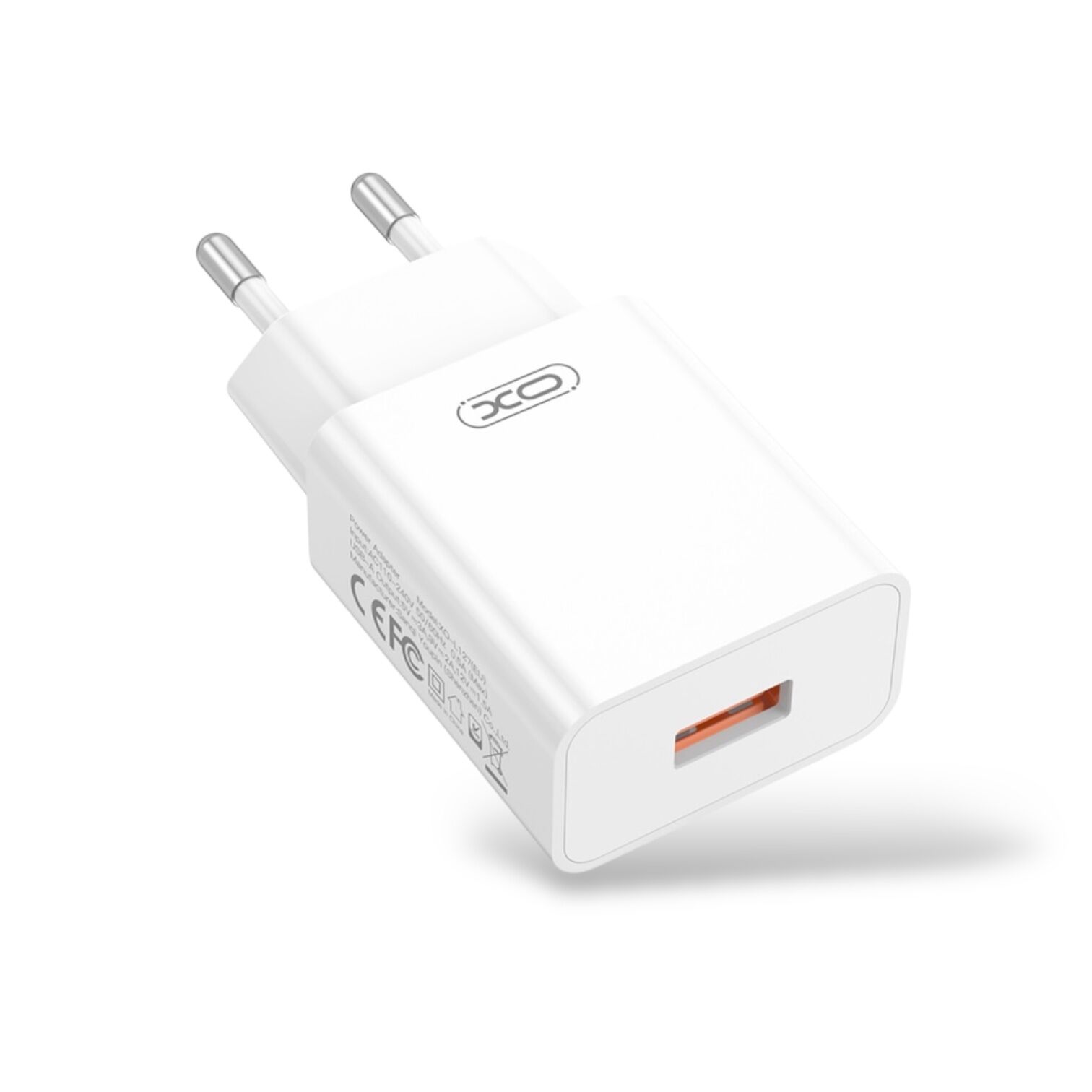 Мережевий адаптер XO L127 USB-A QC18W Fast Charging Charger