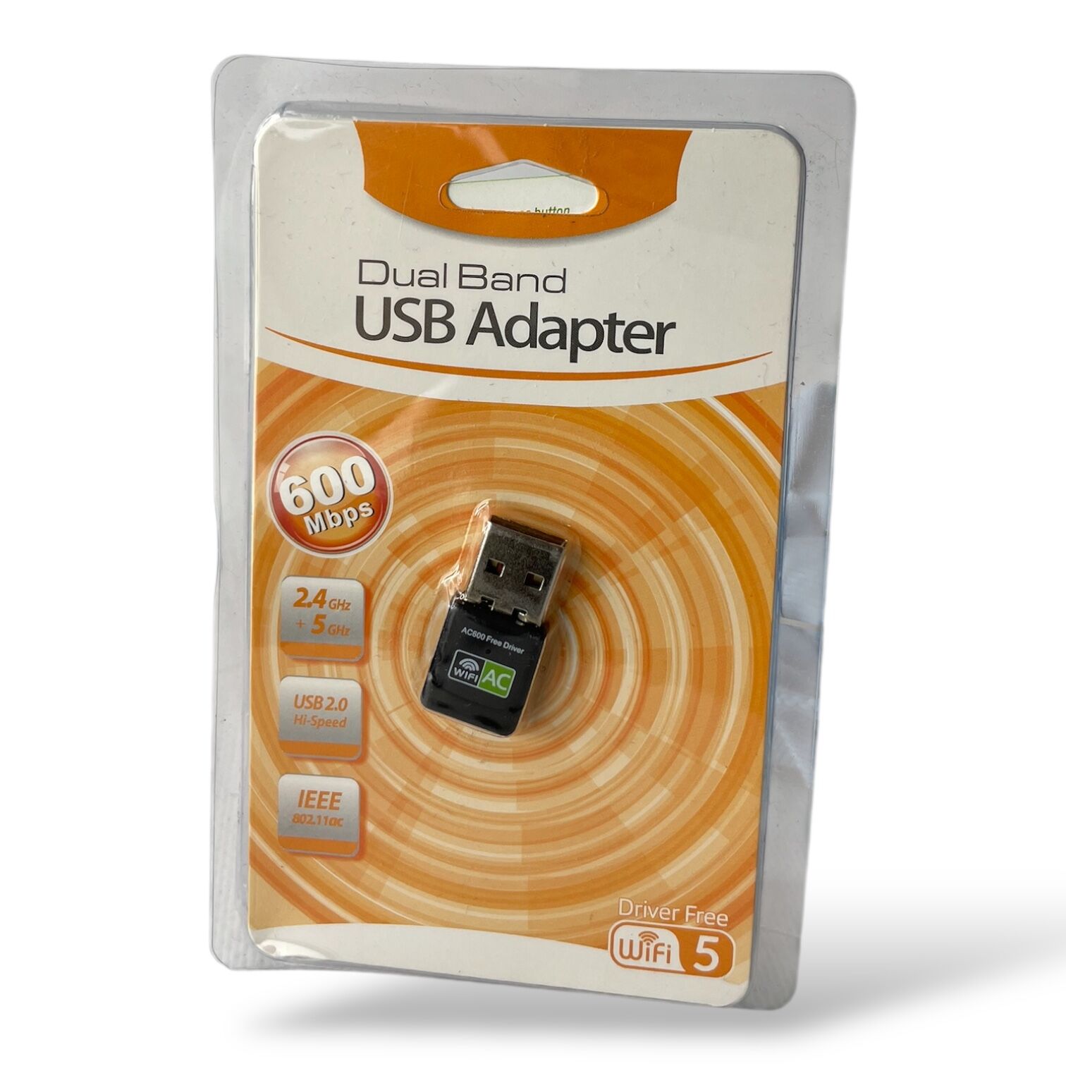 Адаптер Wifi AC600 Free Driver 600Mbps 2.4/5.8Ghz