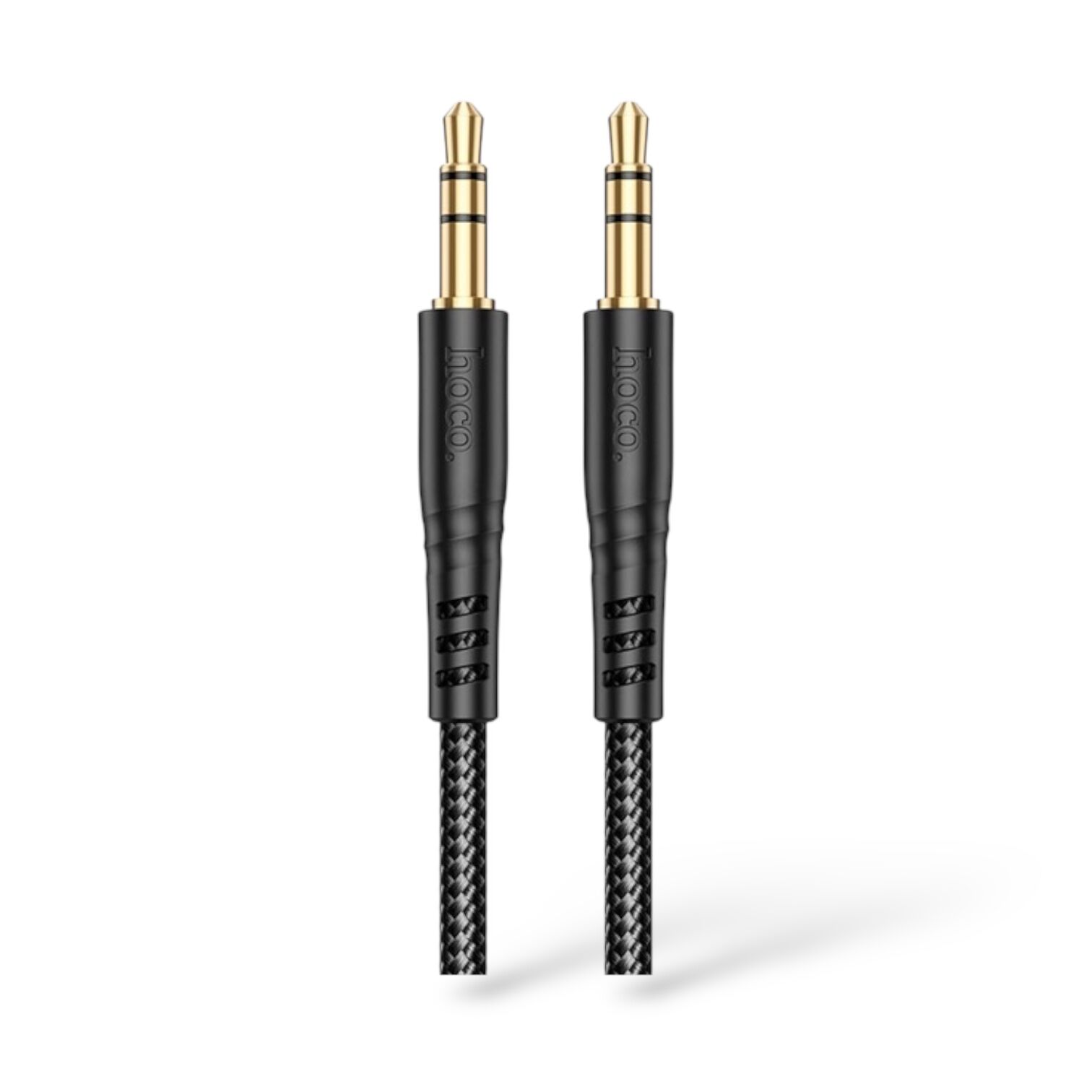 Кабель AUX Hoco UPA24 Smooth (1m) (black)