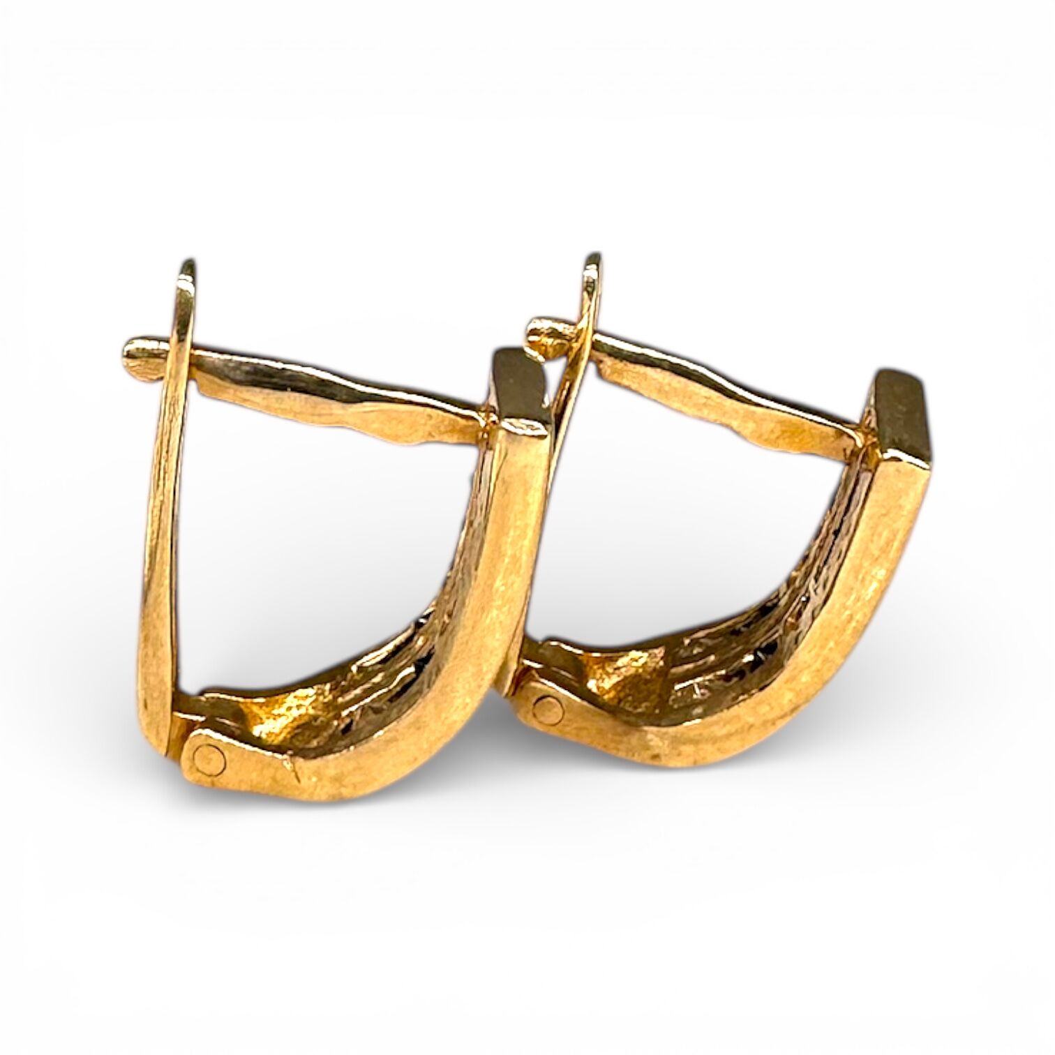 Золоті сережки з фіанітами