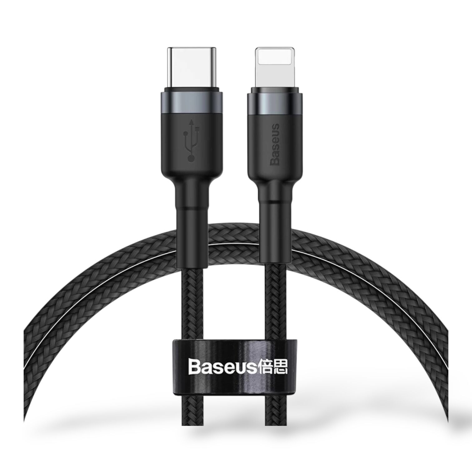 Кабель Type-C to Lightning Baseus Cafule PD 20W 1m /CATLKLF-G1