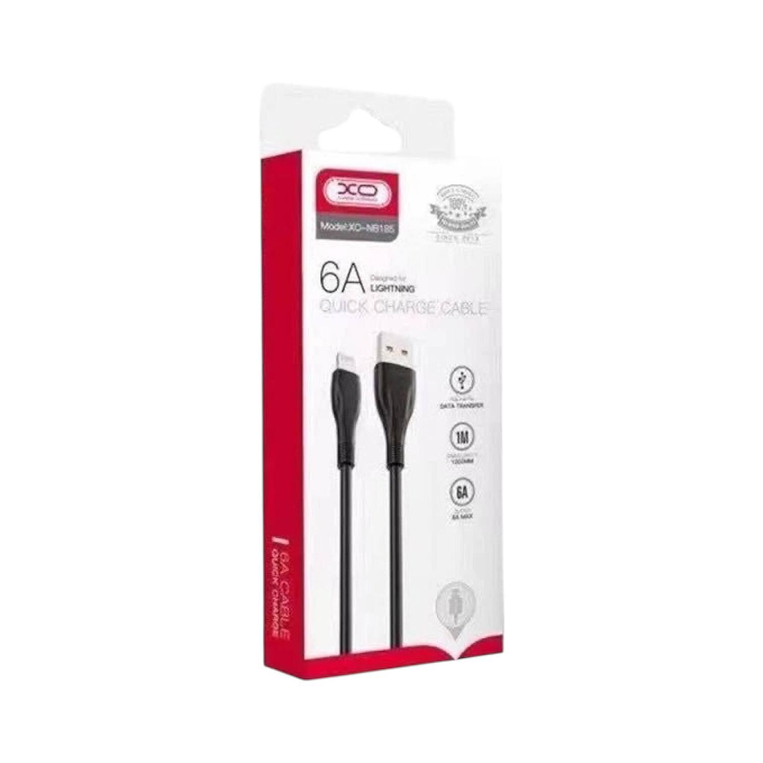 Кабель XO type-c NB 185 6A Quick Charge