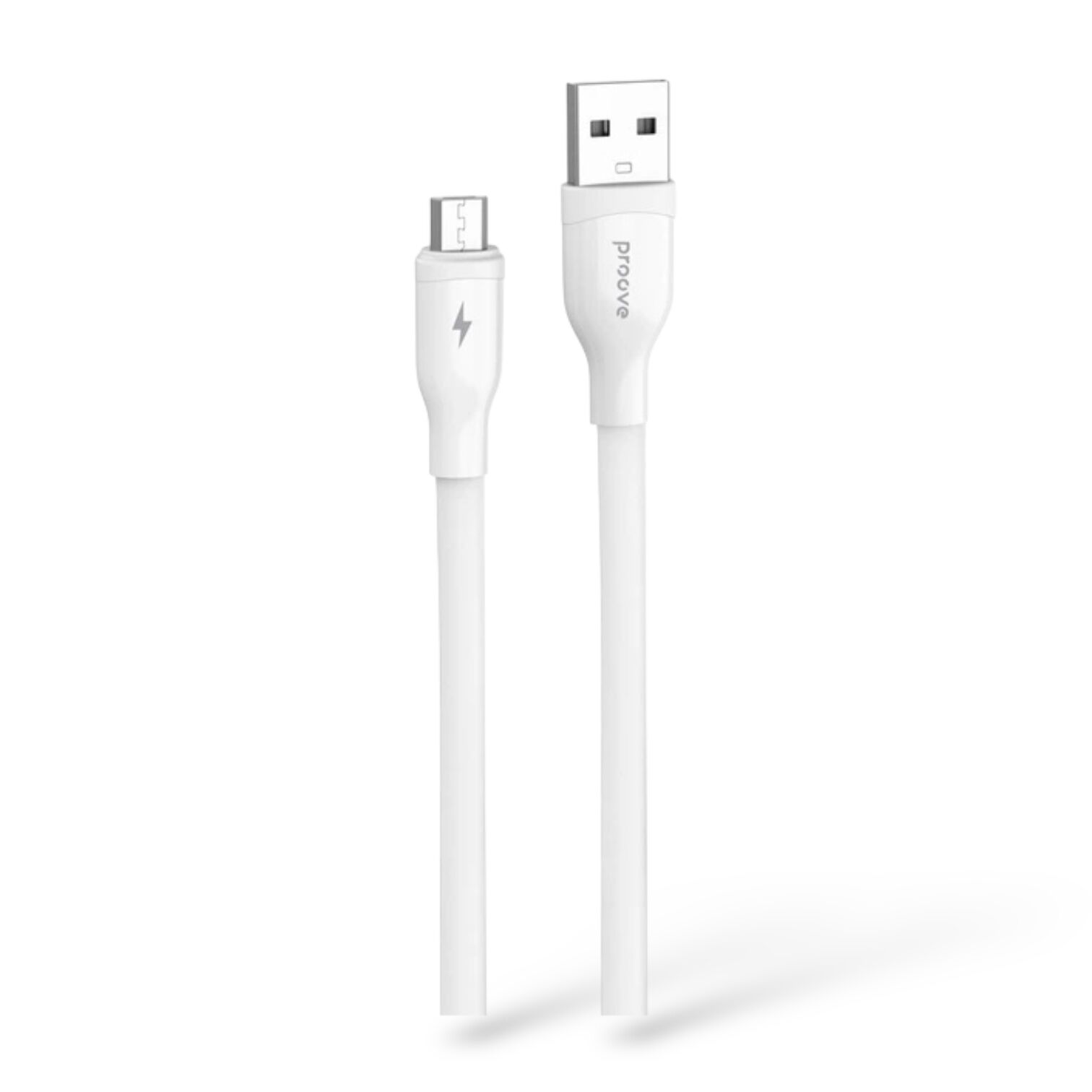 Кабель Proove Flat Out Micro USB 2.4A (1m) Білий