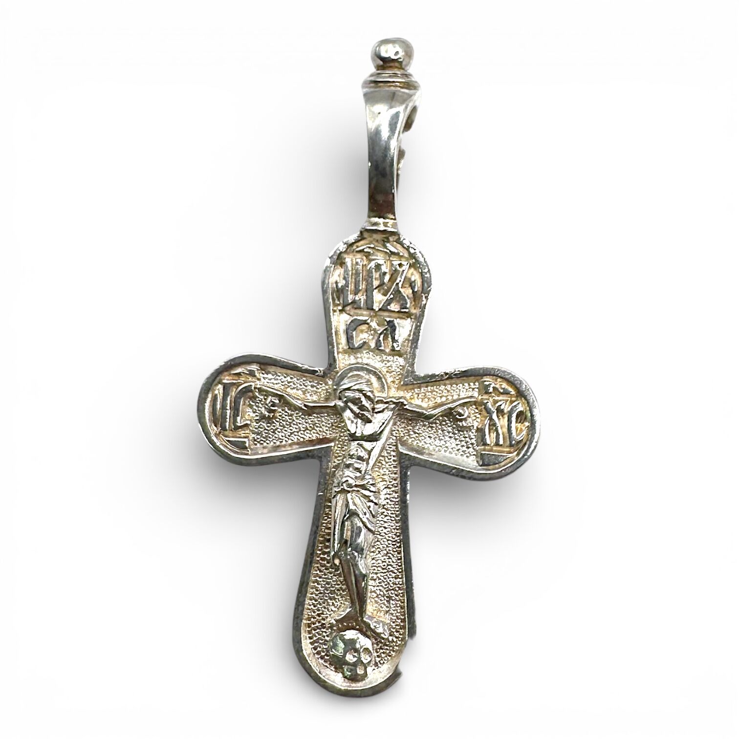 Серебряный подвес без вставок