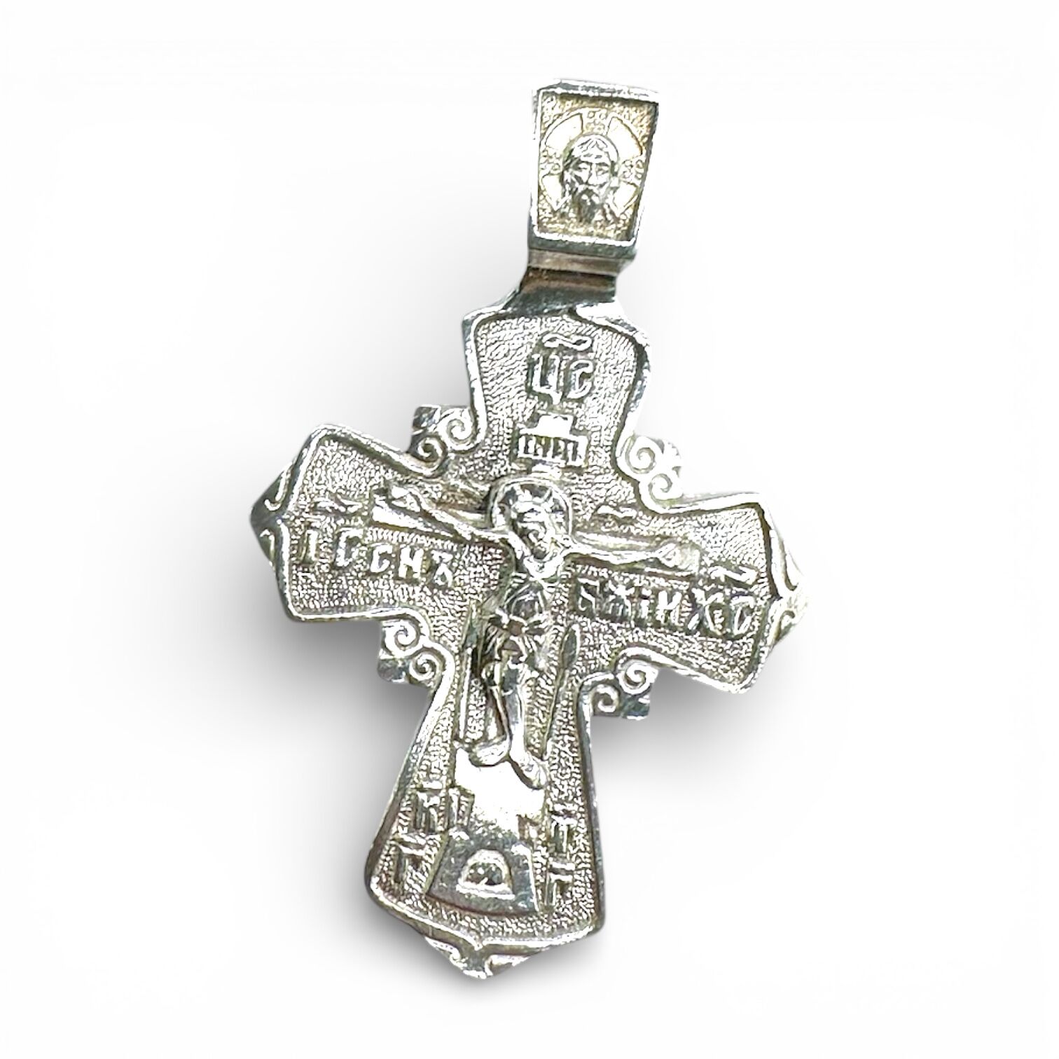 Срібний підвіс без вставок