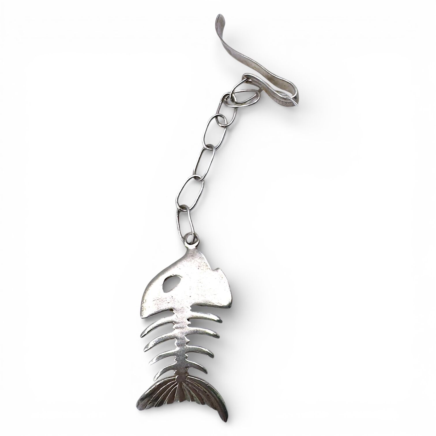 Срібний підвіс без вставок