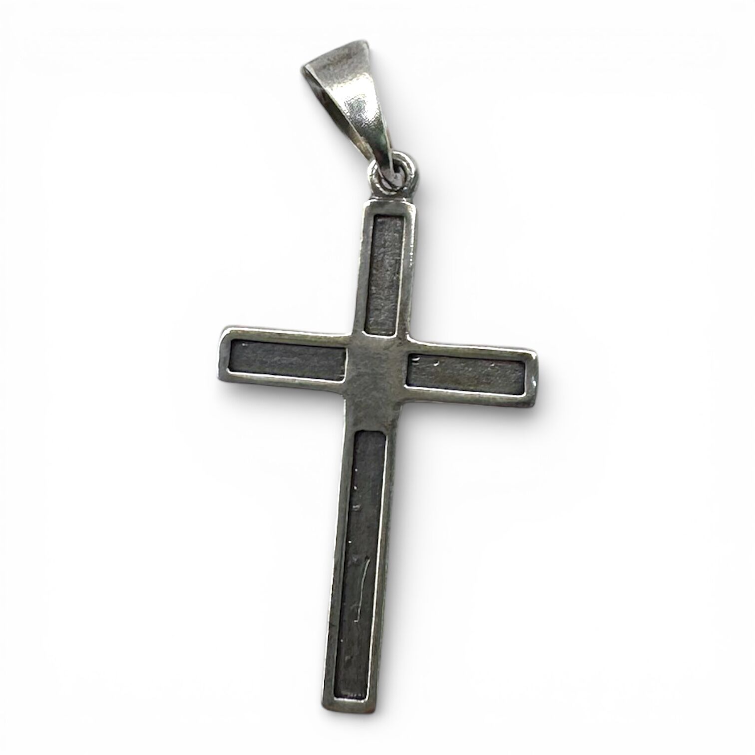 Срібний підвіс без вставок