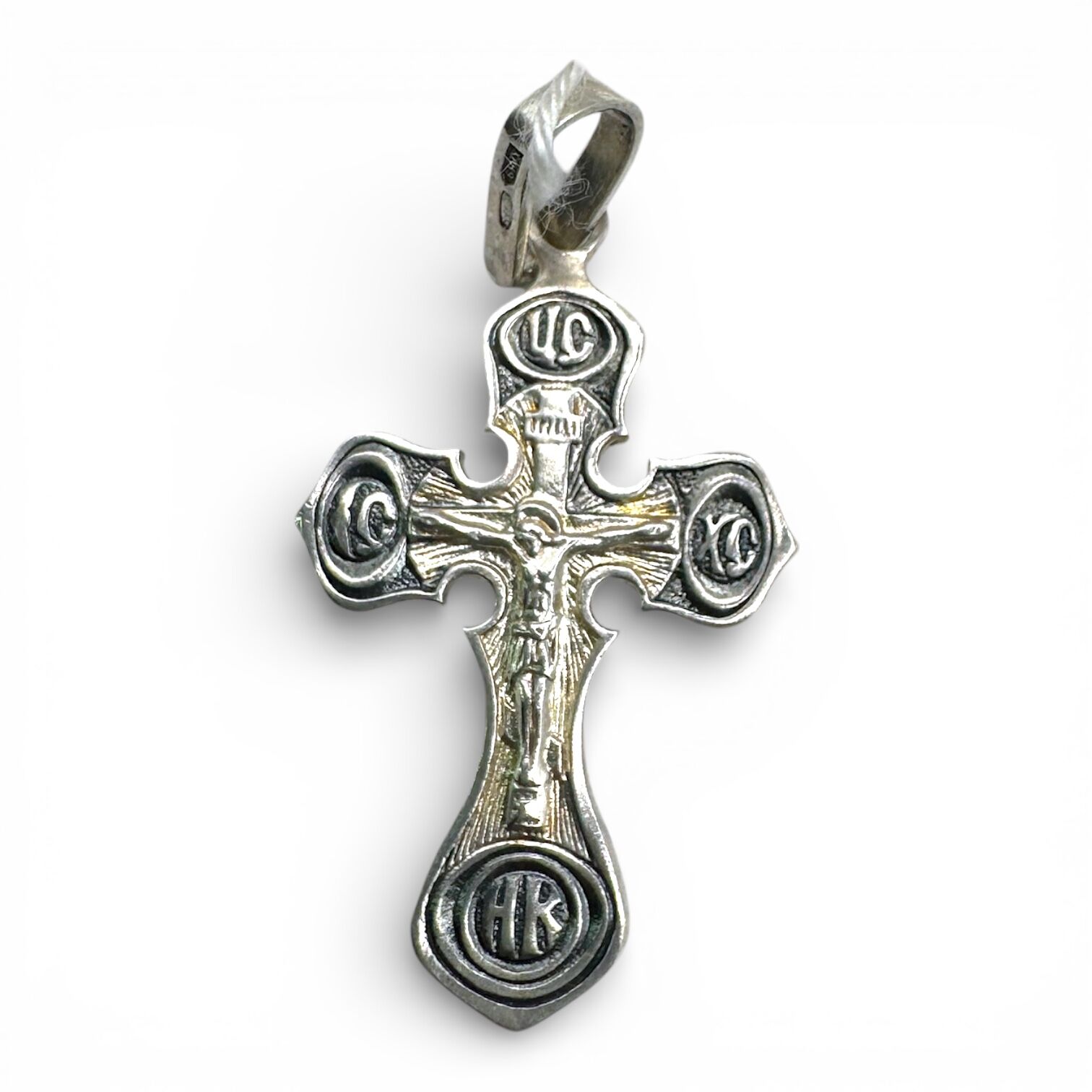 Срібна підвіска без вставок