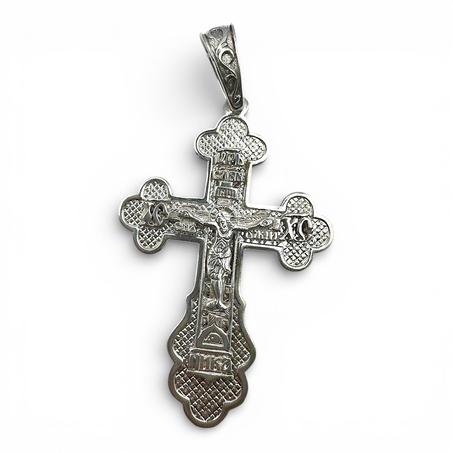 Срібна підвіска без вставок