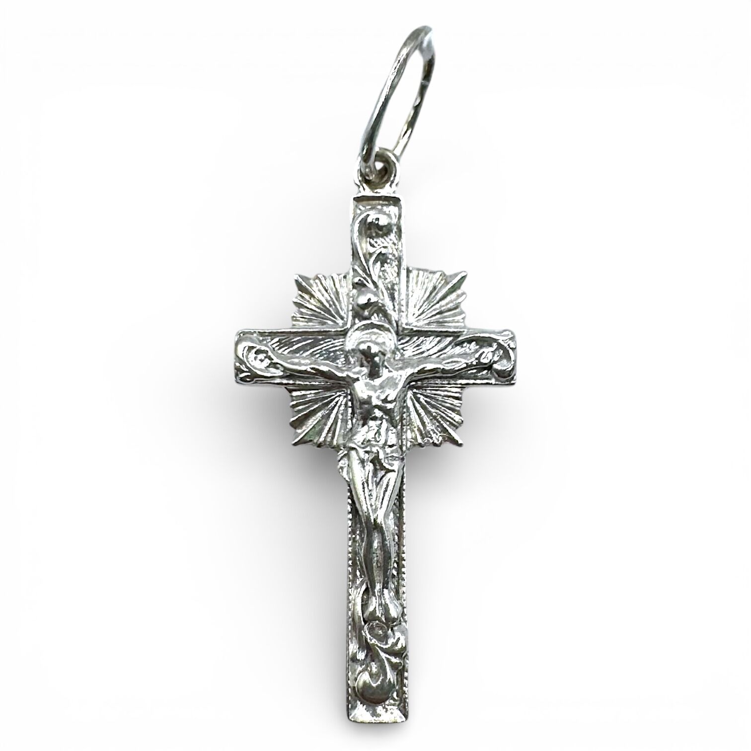 Срібна підвіска без вставок