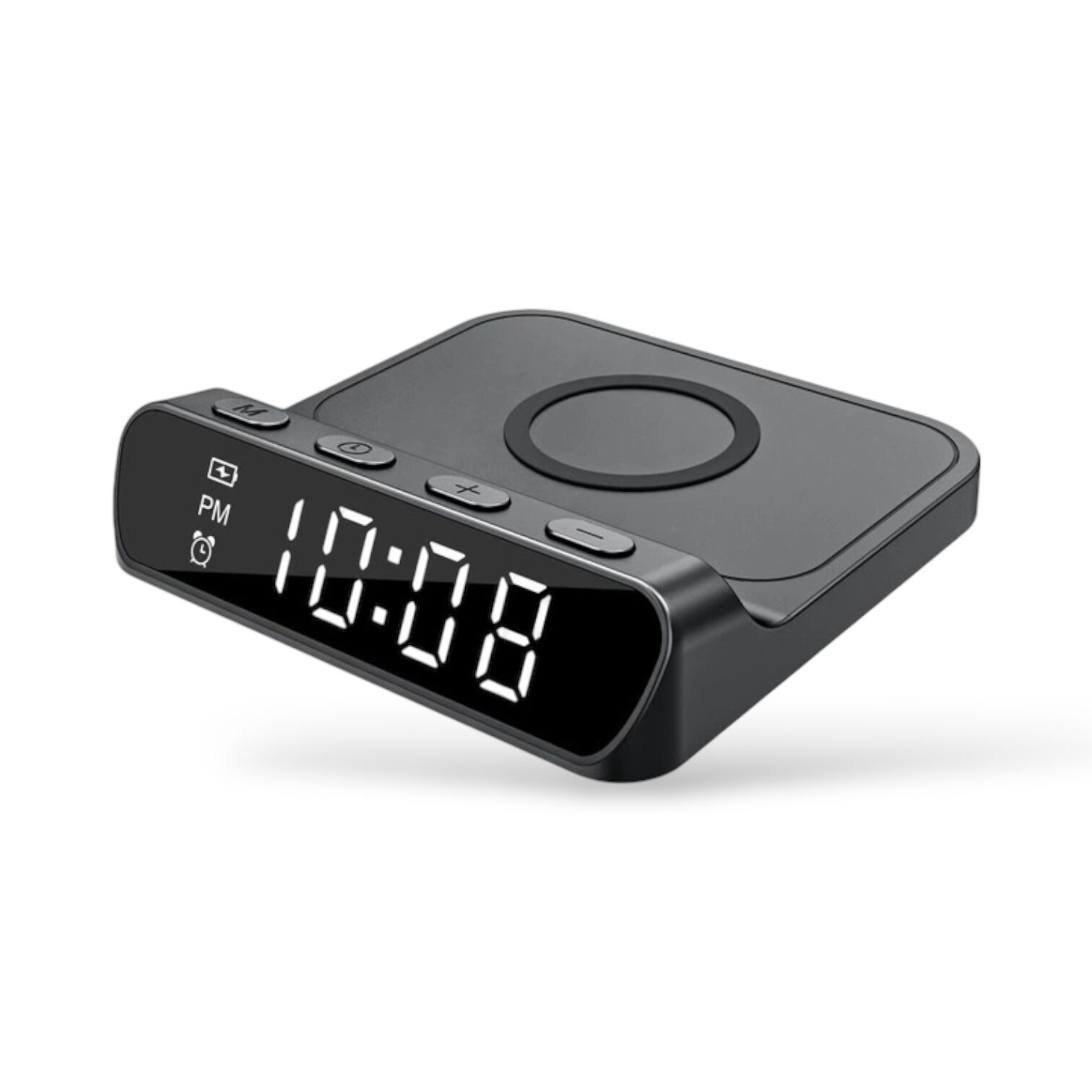 Настільний годинник з бездротовою зарядкою Gelius Oasis GP-SDC03