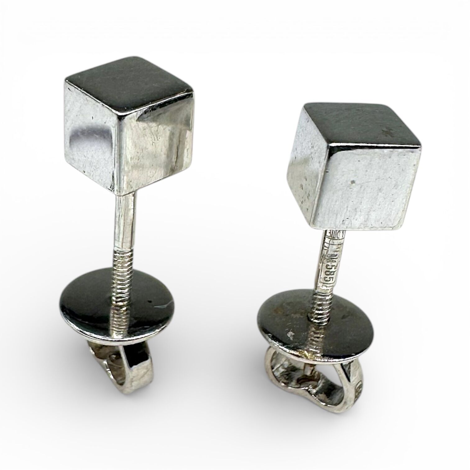 Золоті сережки без вставок