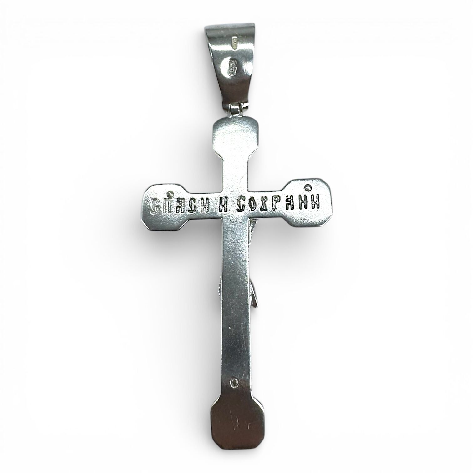 Срібна підвіска без вставок