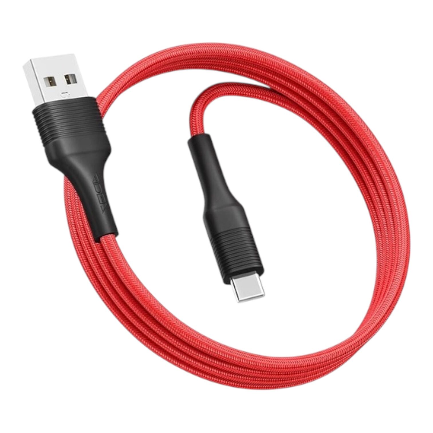 Кабель micro Denmen D19V Silicone Червоний