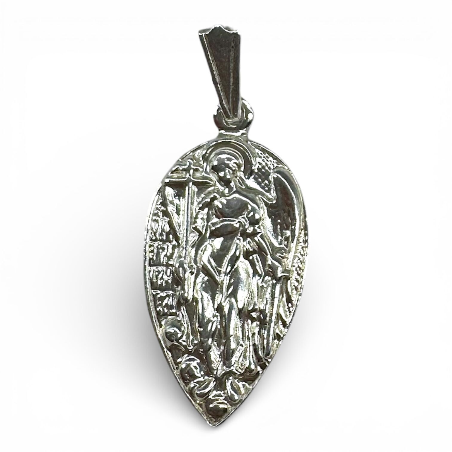 Срібний підвіс без вставок