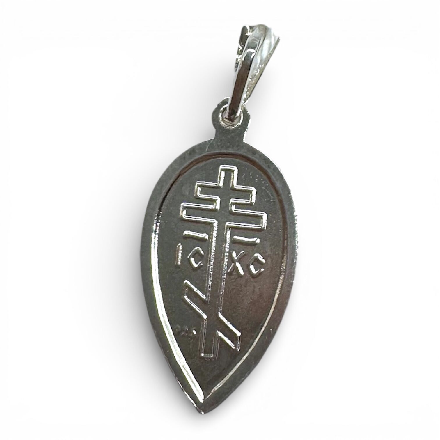 Срібний підвіс без вставок