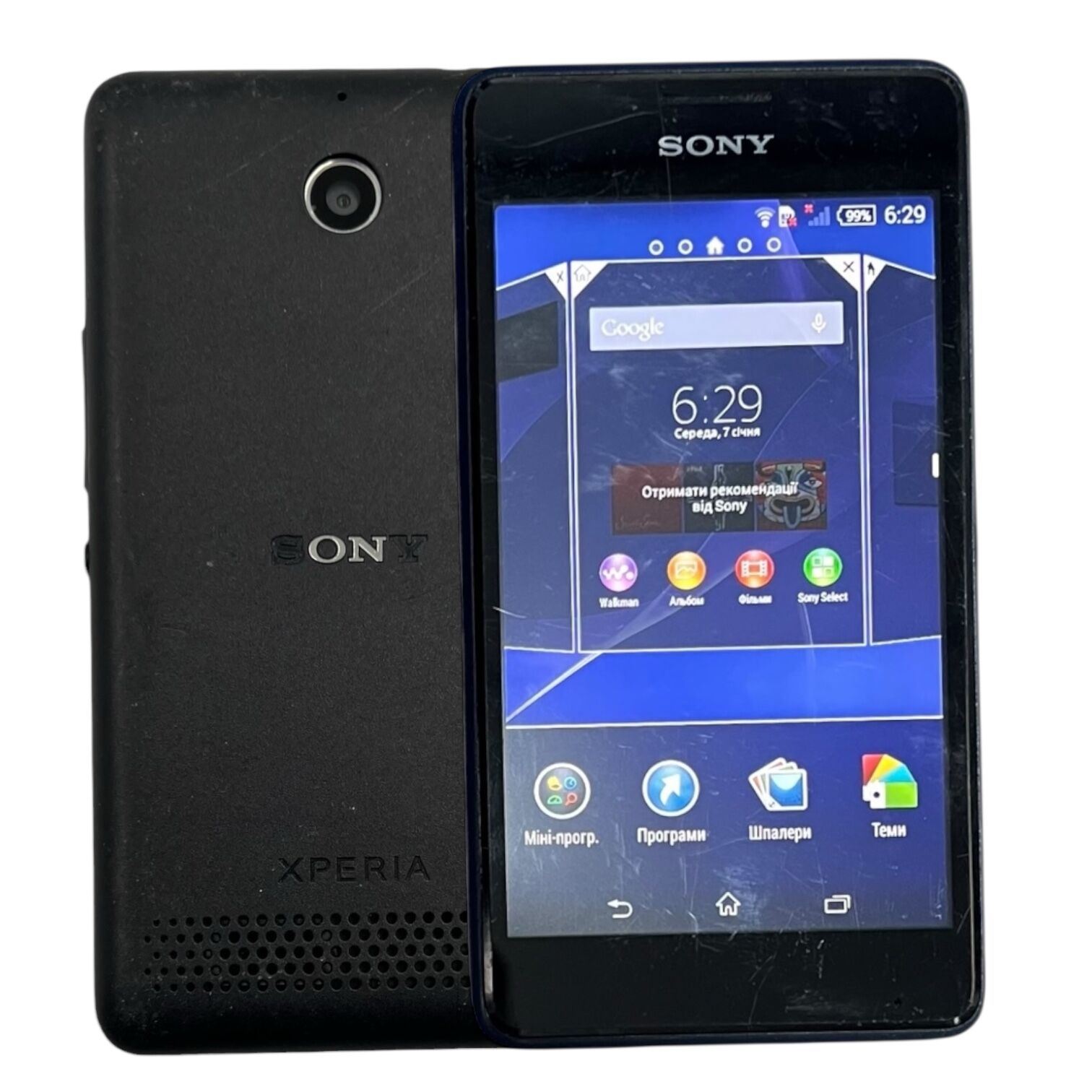 Смартфон Sony Xperia E1 1/4 ГБ