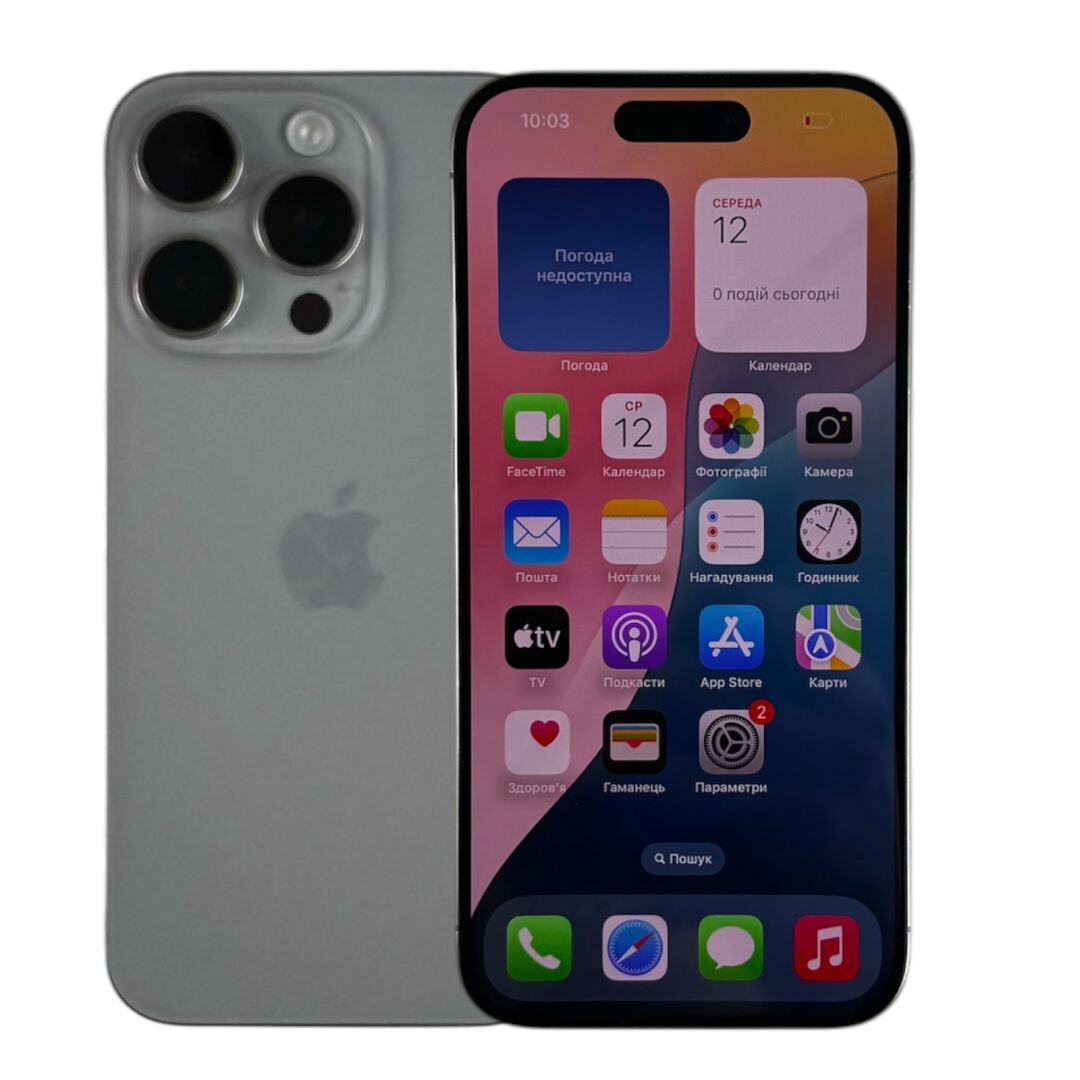 Смартфон Apple iPhone 15 Pro 8\128 ГБ