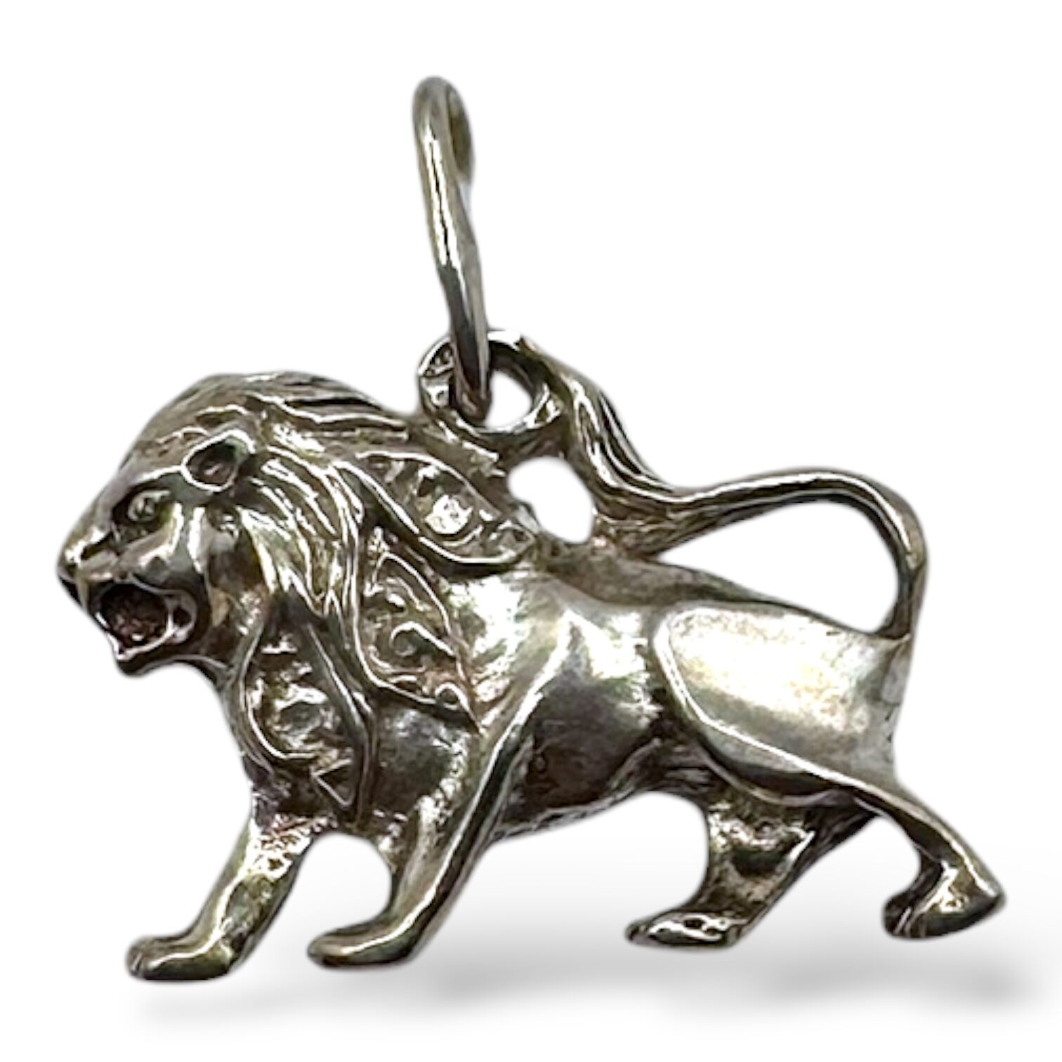 Серебряный подвес без вставок