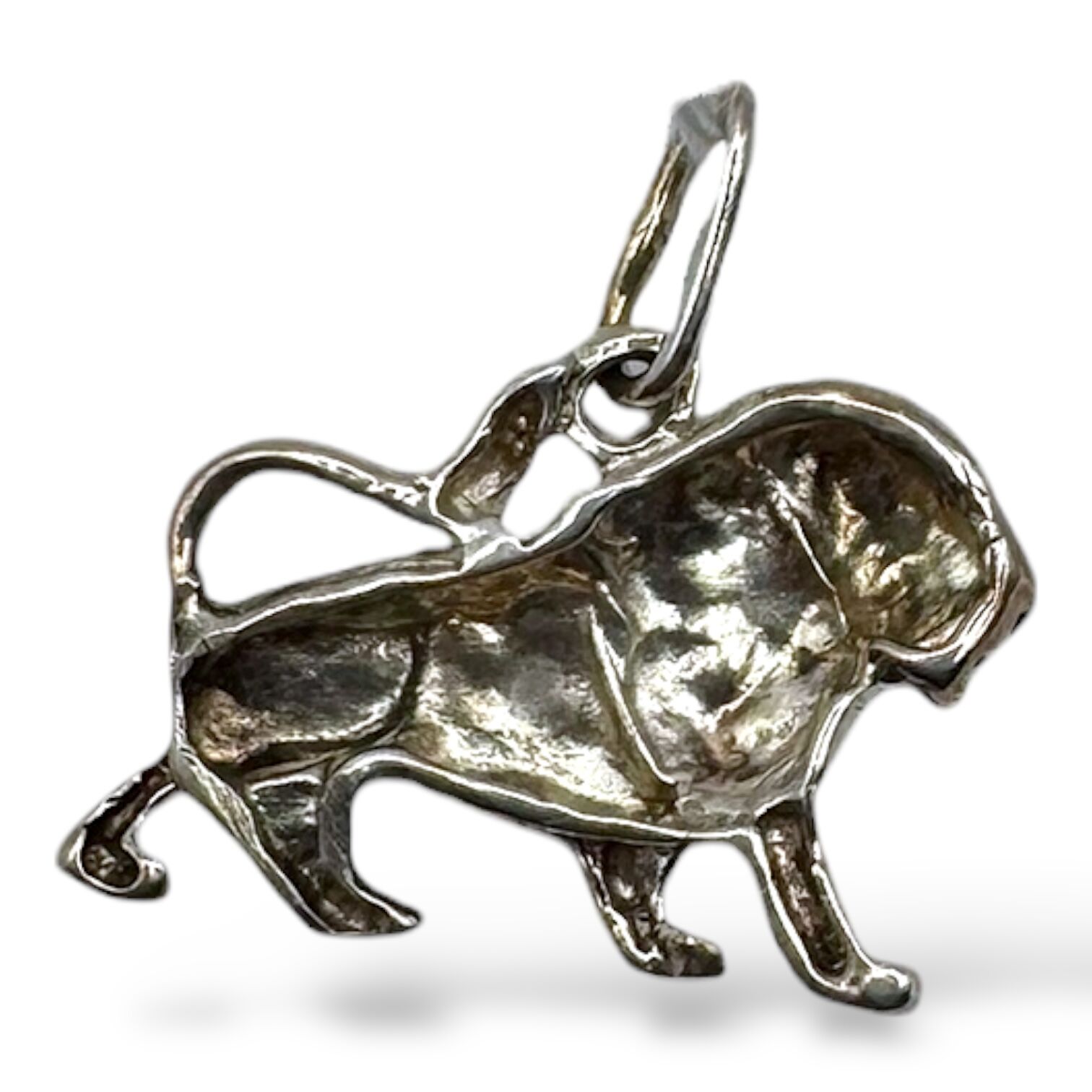 Серебряный подвес без вставок