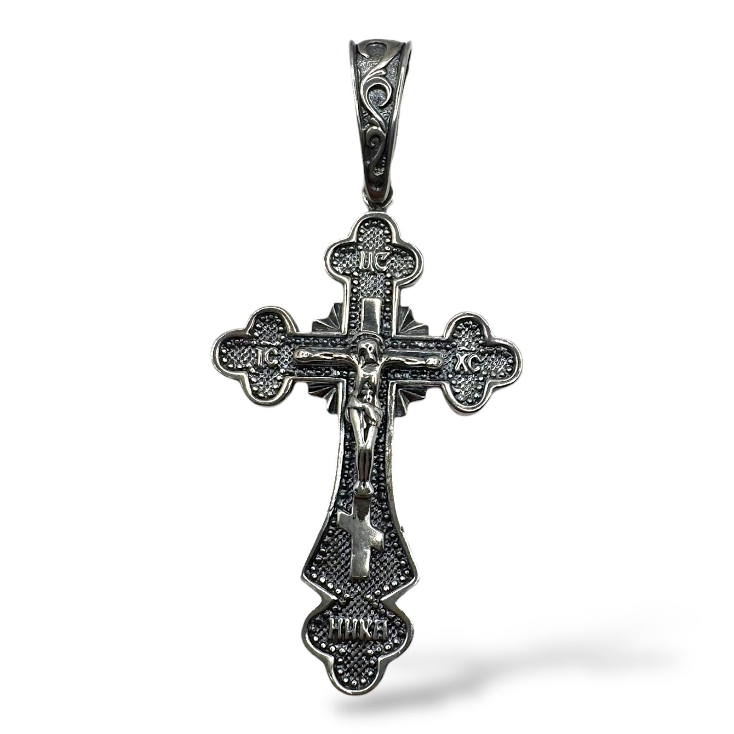 Срібний підвіс без вставок