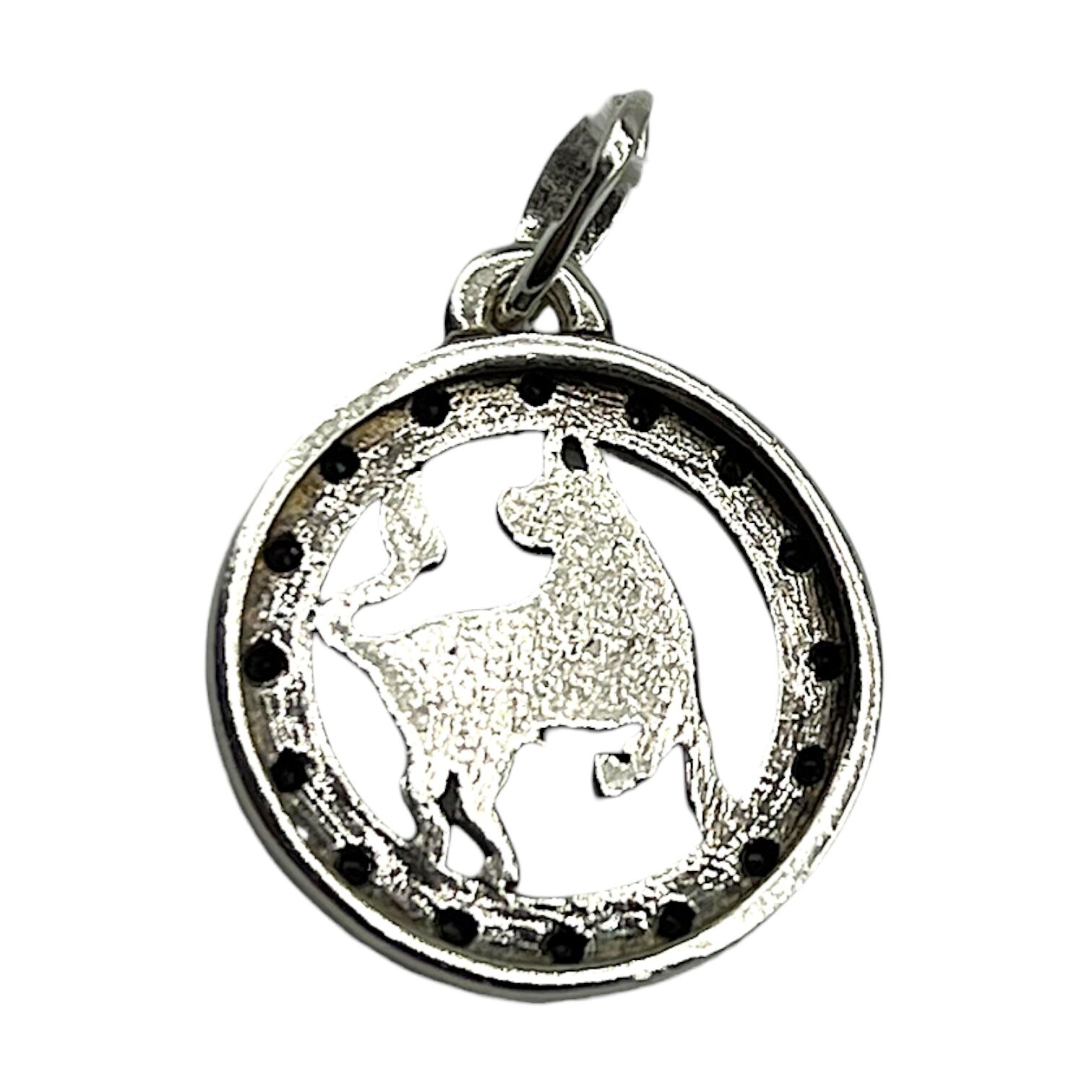 Серебряный подвес с фианитами